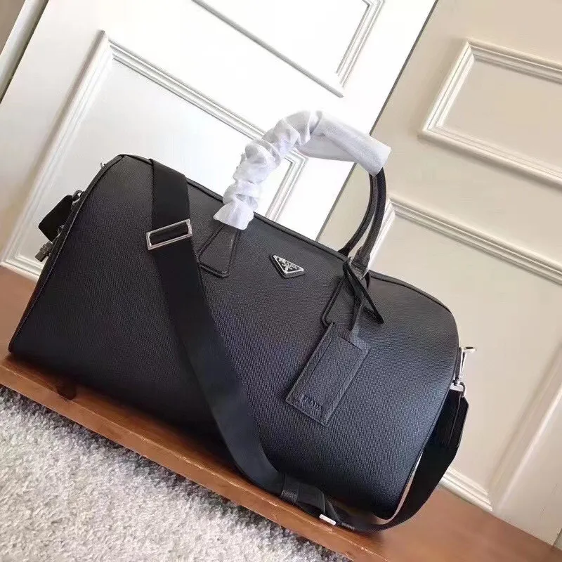 P1600¥P’s new travel bag, 372 [Rose] [Rose], top quality, color matching, made of imported cross-grain cowhide, with many compartments, a must-have for traveling far away, length 45.5x height 25x bottom 17cm, lD