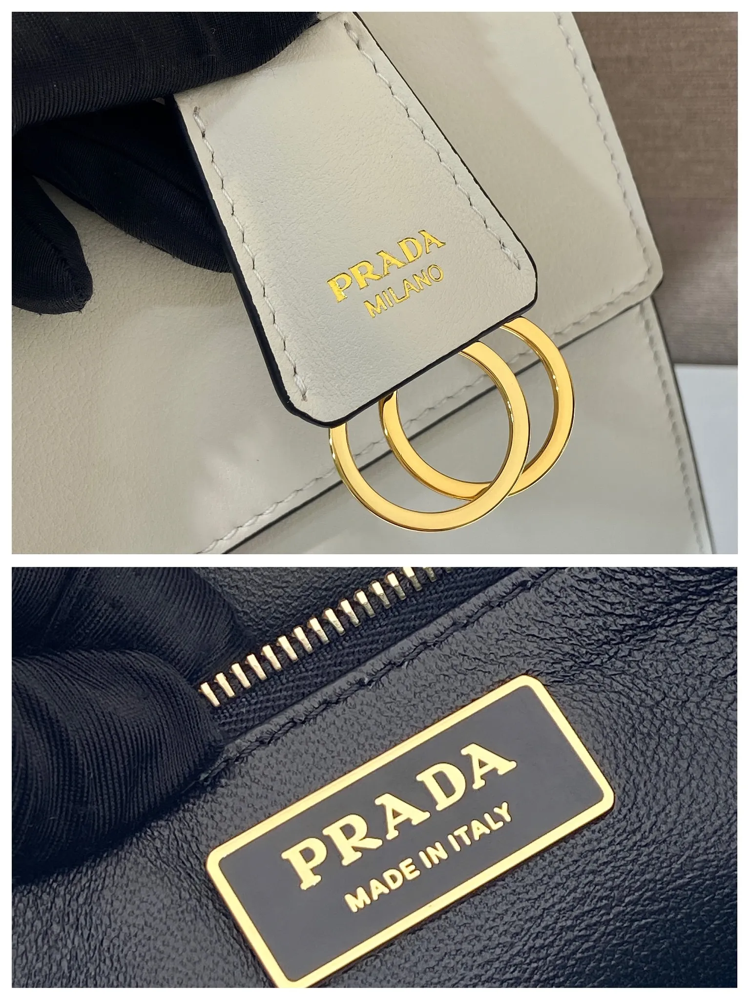 💰1560🎉New catwalk model🎉1BN023 calfskin🎉🎉 This new Soft Sound handbag is made of imported calfskin and soft sheepskin interior. It has ample space, is chic and versatile. Equipped with a detachable long shoulder strap and two compartments, it can be carried by hand or on the shoulder. 😘Shows diverse and fashionable styles. The upper body effect is so classy, ​​I love it😘, it’s another popular model for internet celebrities, babies, hurry up and get it🎉🎉 Length 28x Height 16x Bottom 10cm🎉🎉🎉👏👏👏