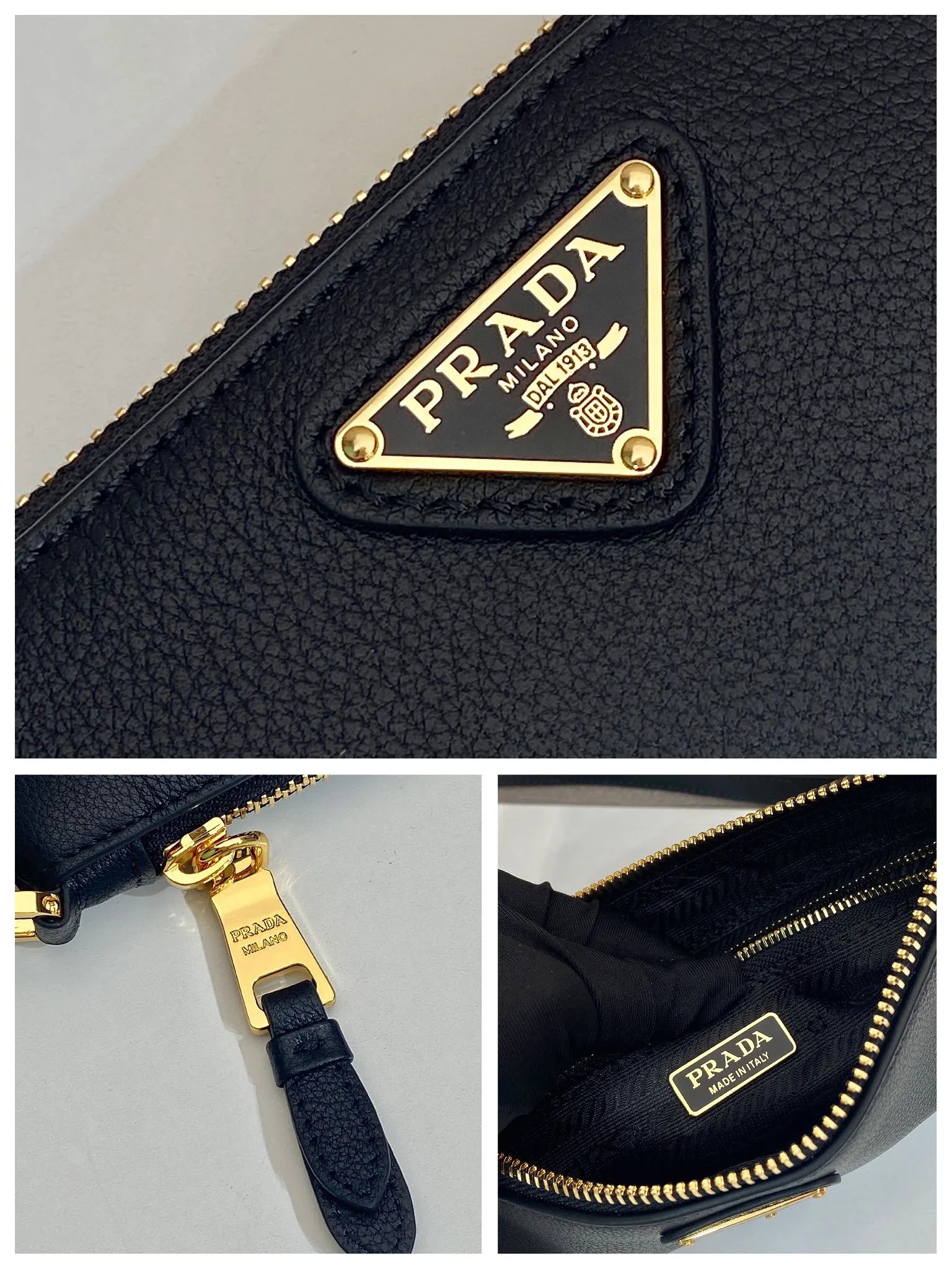💰900🎉New armpit bag🎉1NE545A calfskin/1BC238🎉🎉 This armpit bag is made of imported calfskin, metal triangle logo, large capacity, light and practical, the upper body effect is very beautiful and fashionable, and it is a popular style that will never go out of style, babies, hurry up and get it! Length 24x Height 14cm🎉🎉🎉💰💰💰
