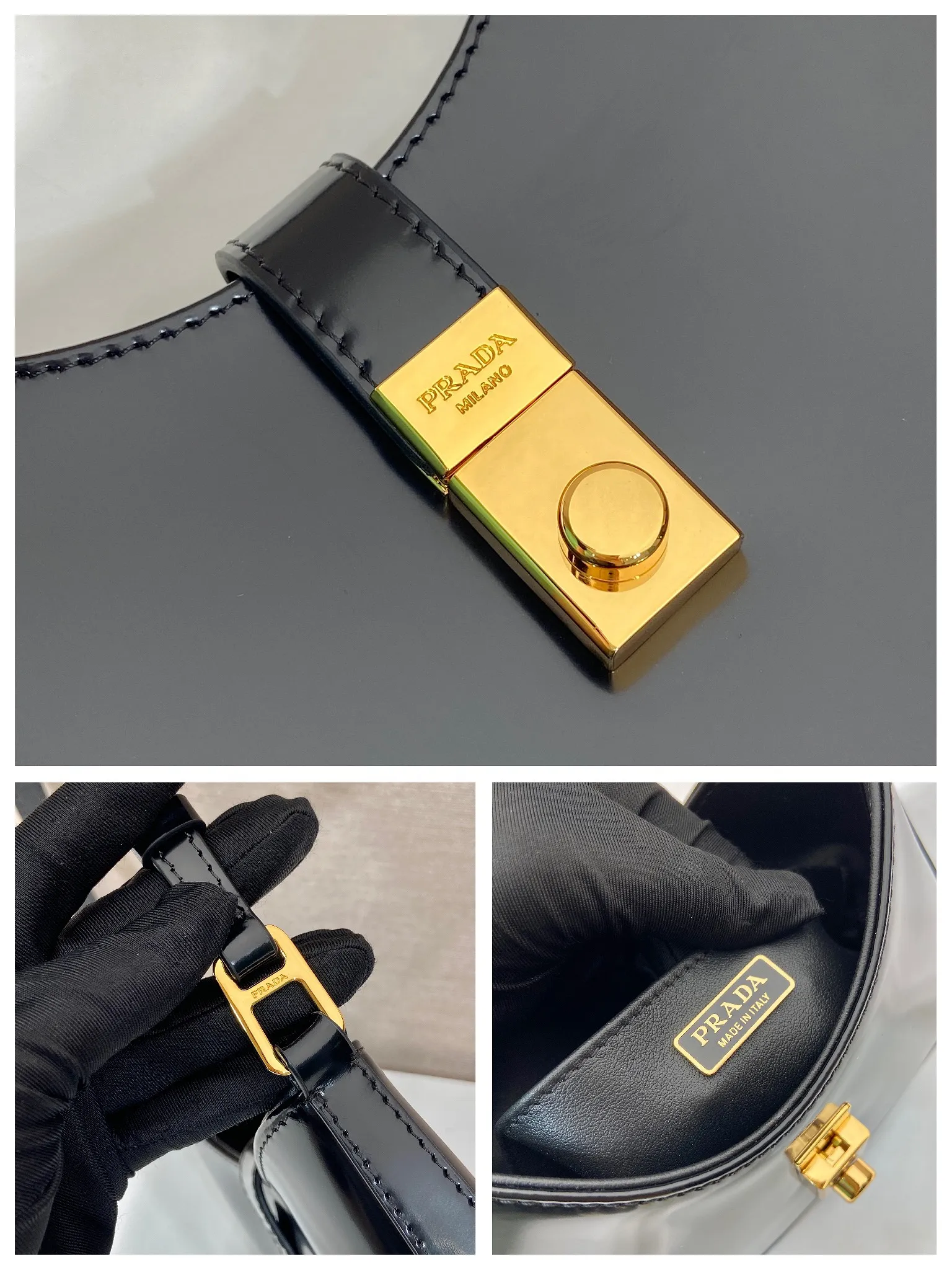 💰1120🎉New armpit bag🎉🎉1BC169A🎉🎉 This Cheo shoulder bag is made of imported glossy cowhide and can be carried by hand or shoulder. Front lock closure. Reveal sophistication. The special-shaped bag design is cool and fashionable. It has enough capacity and can be packed easily. It’s perfect🎉If you like babies, hurry up and get it🎉🎉Another popular style that will never go out of style🎉🎉 Length 22x Height 18.5x Bottom 4.5cm🎉🎉🎉