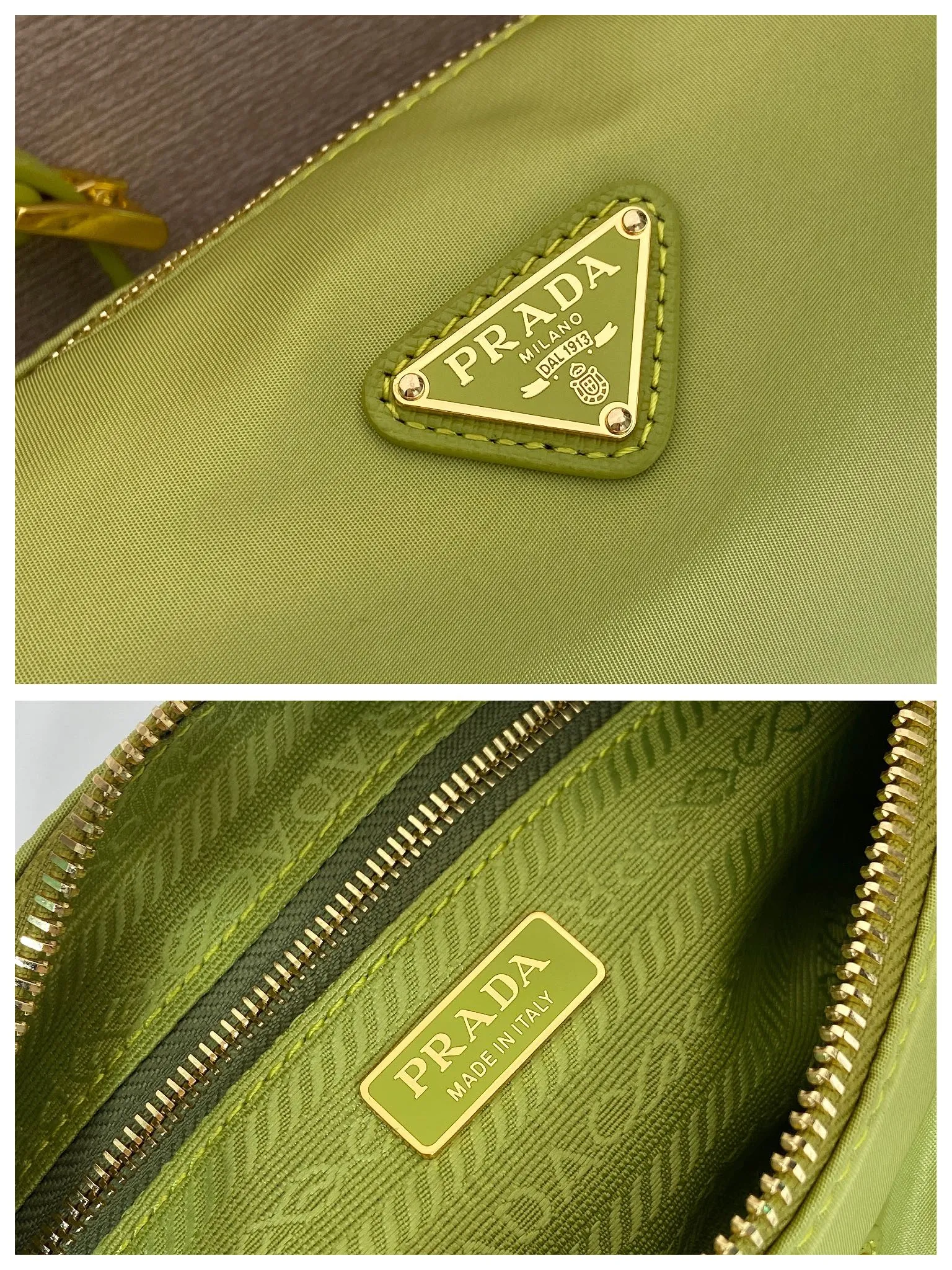 💰760🎉New armpit bag🎉1NE058🎉🎉 This regenerated nylon clutch bag brings together the P family’s classic elements in its exquisite design, with a simple and neat geometric pattern silhouette. Featuring an elegant, slim leather handle embellished with the iconic triangle pattern. Large capacity space. Baby, hurry up and get it, it is another popular style that will never go out of style👏👏 Length 22x Height 9x Bottom 7.5cm🎉🎉🎉👏👏👏