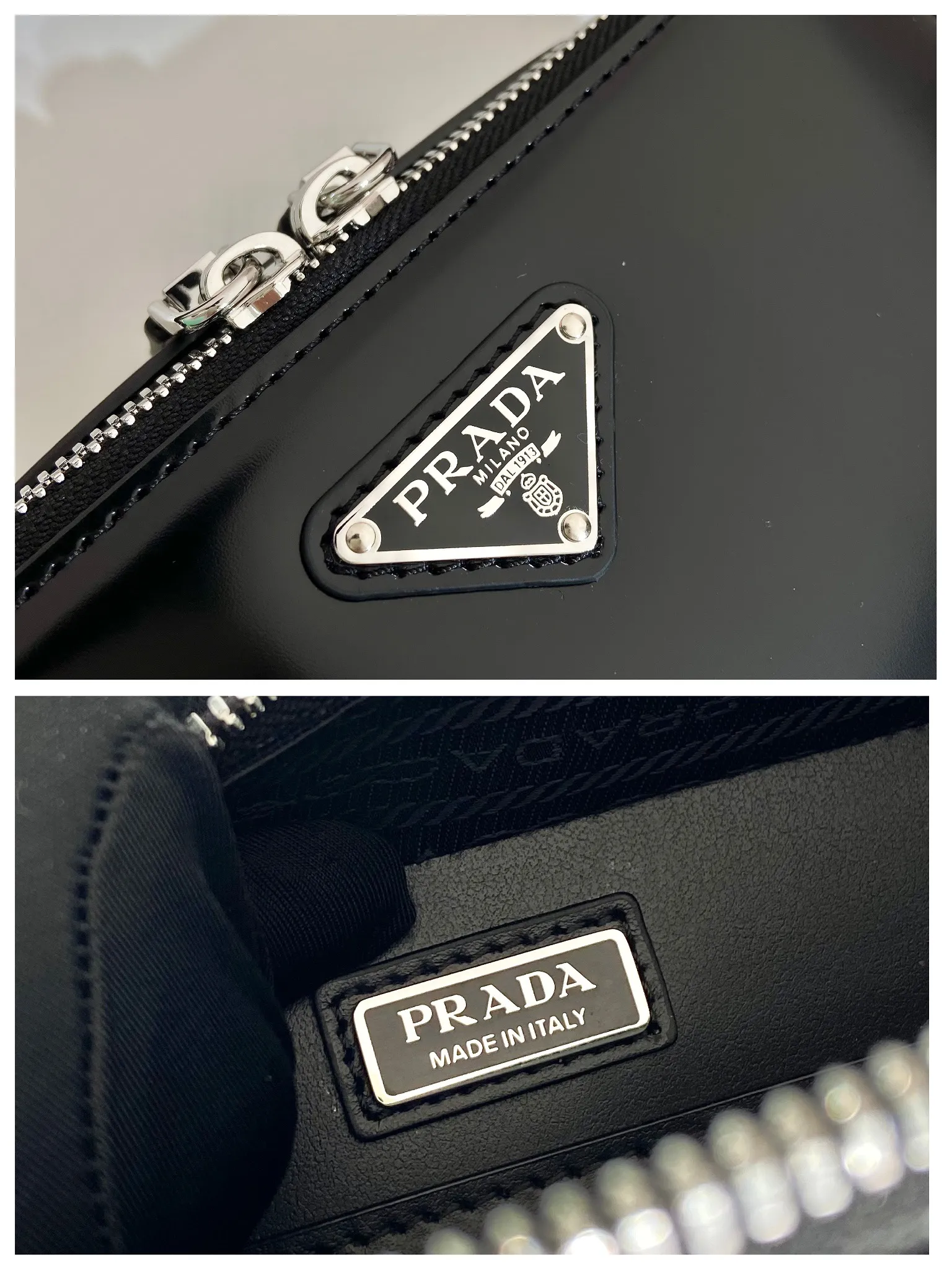 💰1260🎉New messenger bag🎉2VH070 patent leather. This contemporary Brique bag has simple lines, a removable and adjustable nylon shoulder strap and a removable pouch for a lightweight and versatile style. The vintage glossy leather chosen has become the brand’s signature material. It looks classic with original temperament and modern fashion🎉🎉Large capacity and space, worth it, get it now🎉🎉 Length 19x Height 12.5x Bottom 5.5cm