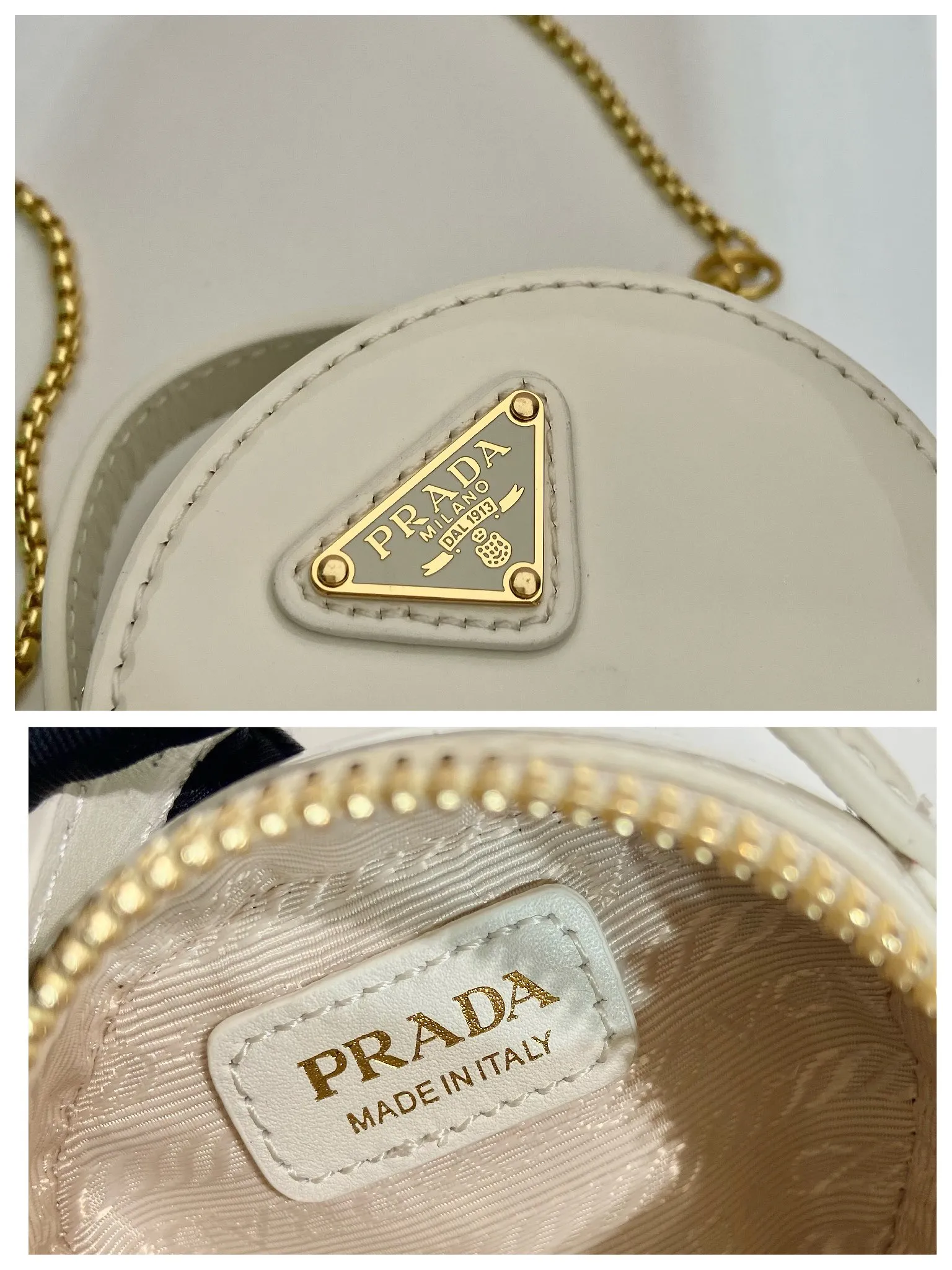 💰960🎉Patent leather round bag🎉1NR023🎉🎉 This round mini bag shows a modern and exquisite silhouette. It is made of glossy cowhide, decorated with sparkling metal hardware, and matched with an elegant detachable chain shoulder strap. It is so cute😍The upper body effect is very eye-catching, cute and cool, don’t you be tempted😗😗, beauties, hurry up and get it, it’s so beautiful and cute😋😋 Length 8x height 8x base 3.5cm🎉🎉🎉👏👏👏