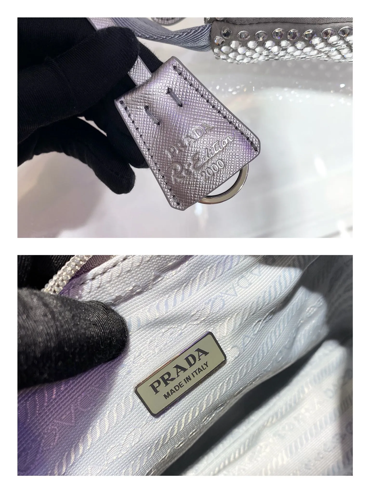 💰1000🎉Flash diamond Hobo🎉1NE515 flash diamond, the most beautiful and sparkling rhinestone Hobo 😘😘Imported diamond net. The sparkling appearance. The blingbling effect under the night light is very eye-catching. The rate of return is very high. 🙈🙈Everyone will praise you wherever you take it😘This kind of sparkling diamond bag is also very easy to match with clothes. It is so cute and cool. , suitable for any occasion, the popular elements of Hobo have always been recognized by Internet celebrities/celebrities, and it is a permanently popular Hobo🙊🙊worth buying👍beauties😘Length 23x Height 13x Bottom 5cm