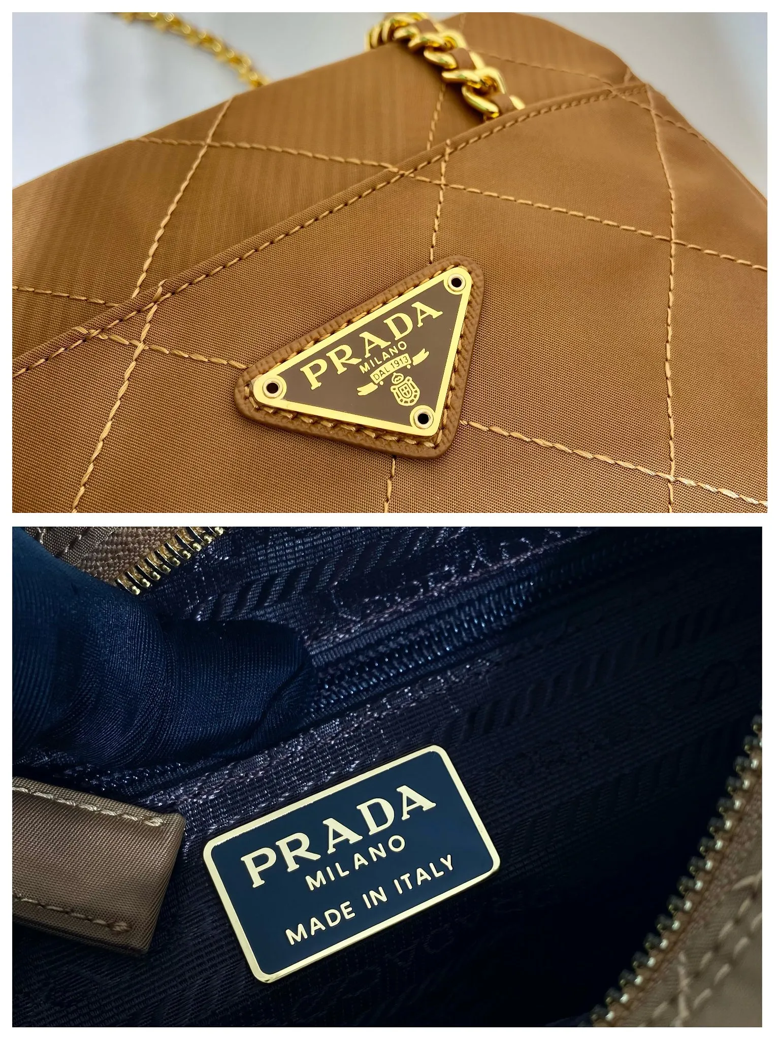 💰1020🎉Middle-aged cross-body bag🎉1BD632🎉🎉 This Vintage middle-aged chain diamond hobo bag has a great design👏👏 Purely handmade nylon rhombus design, can be worn on one shoulder, across the body, or carried on the street. The imported black gold chain is really the eternal theme of vintage😘😘It is simple and elegant, and the capacity is very large👍The upper body is particularly trendy, versatile and fashionable. No matter casual or formal, they all have a stable temperament. Hurry up and get it🙊I love this second-hand hobo bag😘😘Length 19xHeight 14xCloth 6cm🎉