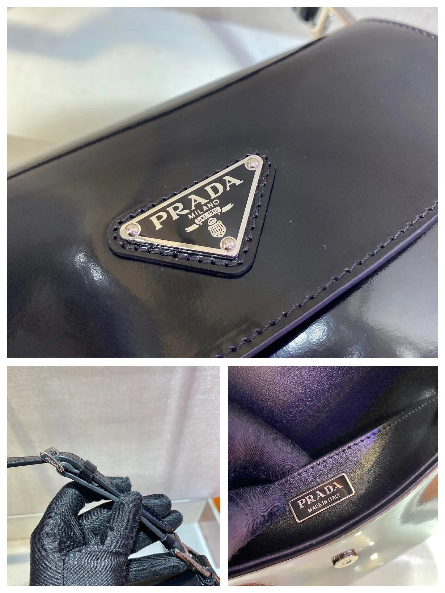 💰1320🎉Large Flap/Double Shoulder Straps🎉New Second-hand Armpit Bag/Large Flap😘😘 This year’s popular flip-top medieval armpit bag has always been very popular. This double shoulder strap design is so practical👏It can be carried on the shoulder/crossbody, I love it😘, the whole leather is delicate and smooth, the special-shaped bag design is cool and fashionable, and the capacity is sufficient. It’s light and easy to carry, yet timeless. It’s perfect. The retro-feel concave shape is another hot model for internet celebrities. Style number: 1BD303. Length 24x height 19x bottom 6cm.