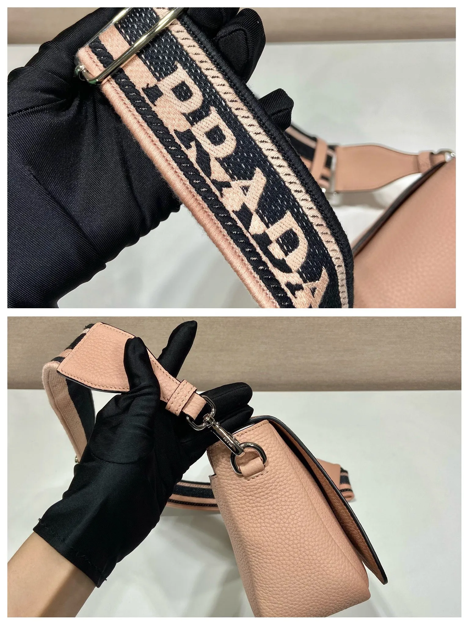 💰1800🎉New double shoulder straps🎉1BD314 double shoulder straps🎉 This double shoulder strap is made of imported deerskin grain cowhide and equipped with two interchangeable and adjustable long shoulder straps. The combination of fabric webbing and cowhide is perfect😘, versatile for mixing and matching different clothes on different occasions😘, large capacity, super soft feel🎉Hurry up and get it🎉 Length 23x height 18x ​​base 9cm🎉🎉🎉