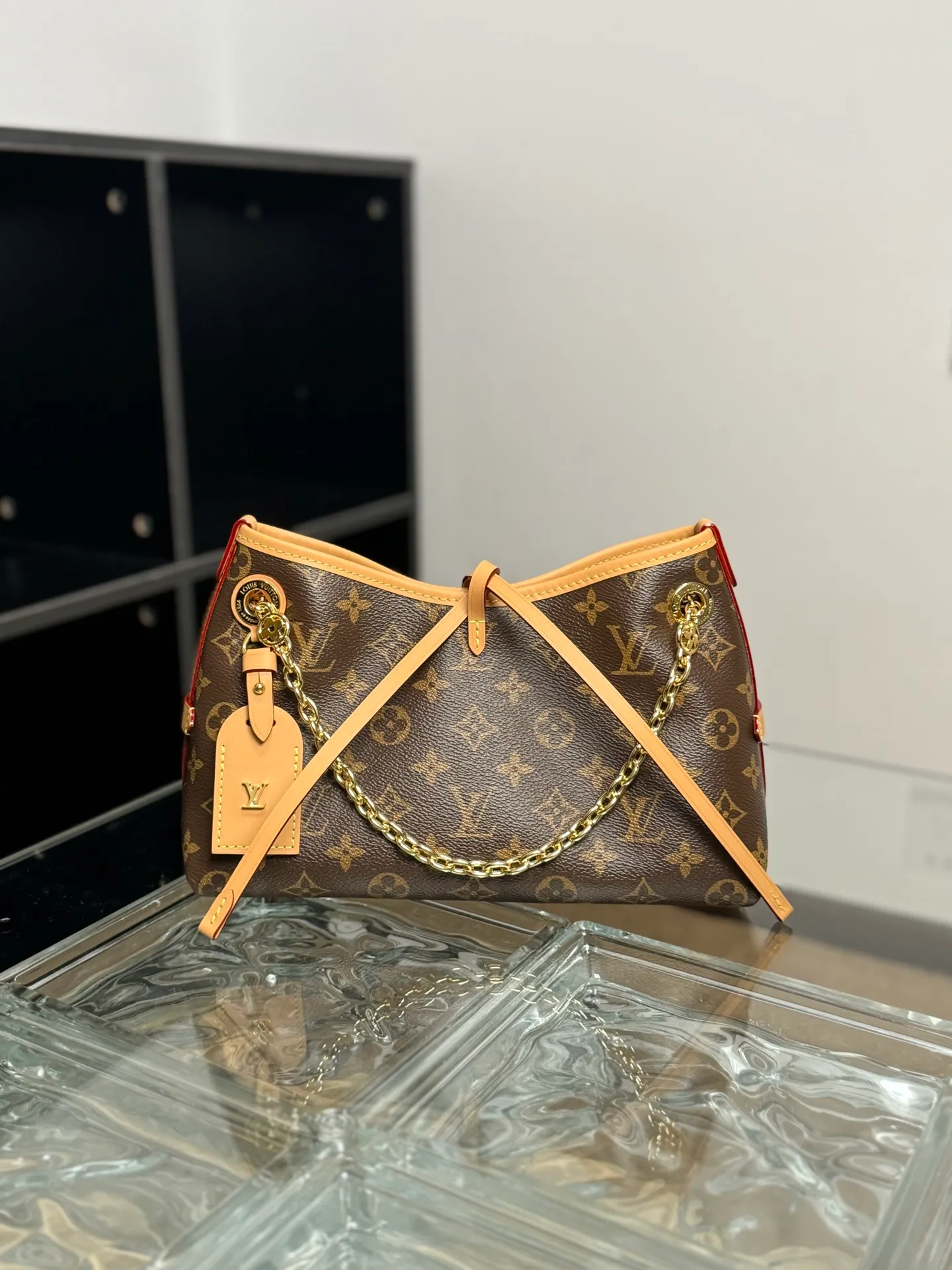 P¥1000 [Special grade MB, original leather] CARRYALL BB handbag Model: M13014 Material: A-grade all-steel hardware, imported original fabric Size: 26x17x10cm