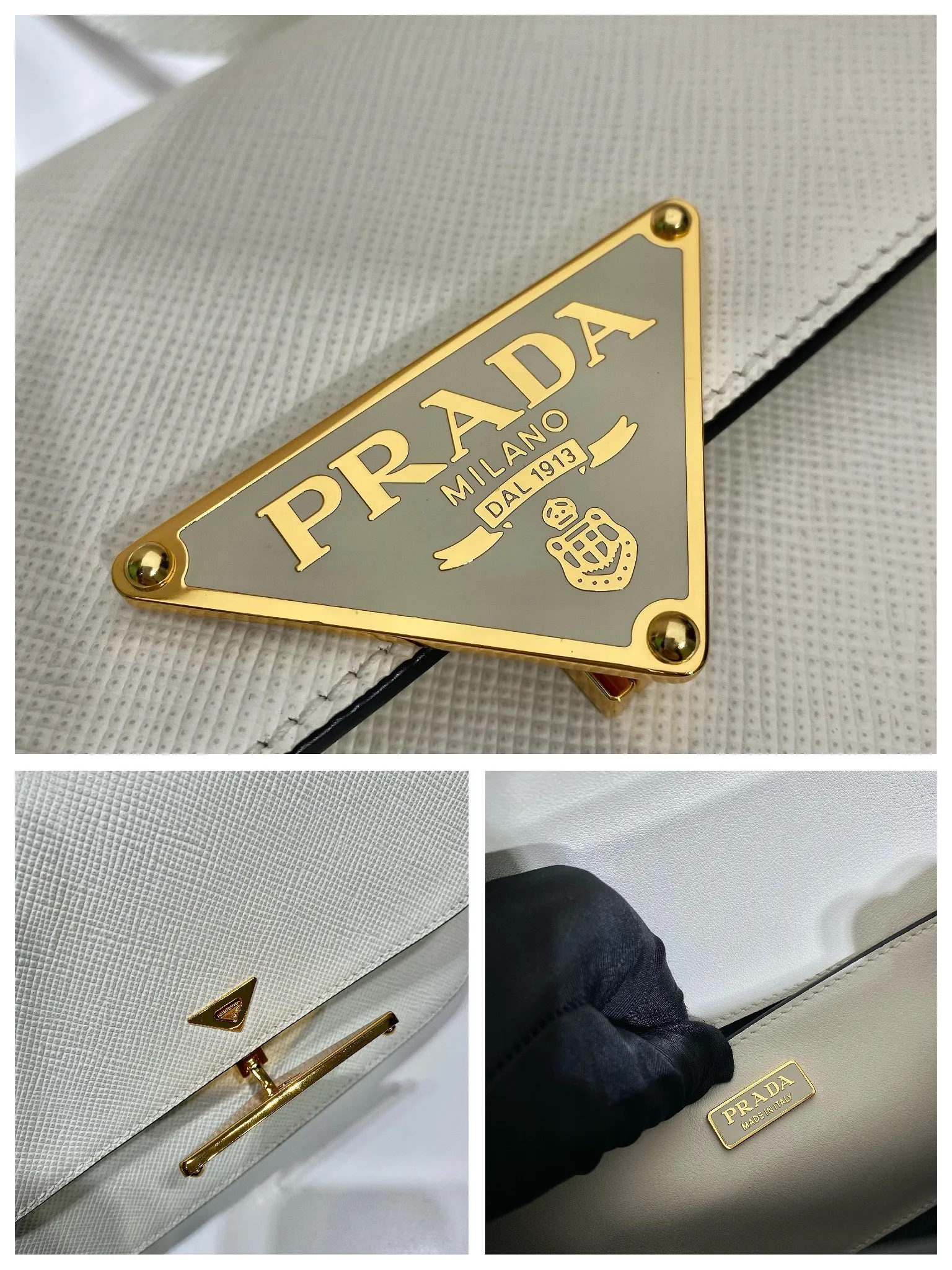 💰1500🎉New stewardess bag🎉1BD320😘😘 This retro and high-end bag is instantly recognizable. It is made of imported cross-grain cowhide + unique triangle logo. The long shoulder strap is adjustable and can be worn on one shoulder or crossbody. It has a full sense of luxury! The top of the back instantly transforms into a girly girl, with large capacity and space, versatile for all kinds of styles 😘Fashionable and practical, and a popular style that will never go out of style🎉🎉It’s so beautiful🎉Hurry up and get it🎉🎉 Length 22x height 16x bottom 6cm