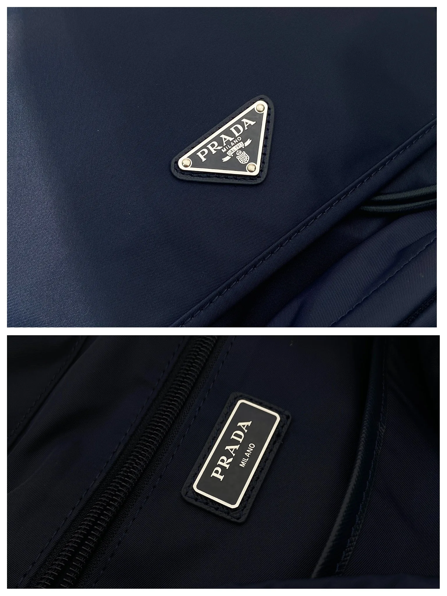 💰1360🎉Exclusive debut🎉2VZ135 Backpack🎉🎉 This nylon backpack is decorated with Saffiano leather trim, using creativity and technology to create a unique style. Premium brushed hardware, multiple pockets and a technical padded back are design features. A new style among classics, fashionable and elegant👍👍Another classic that will never go out of style👏👏 Length 27x Height 45x Bottom 17cm👏👏👏💰💰💰