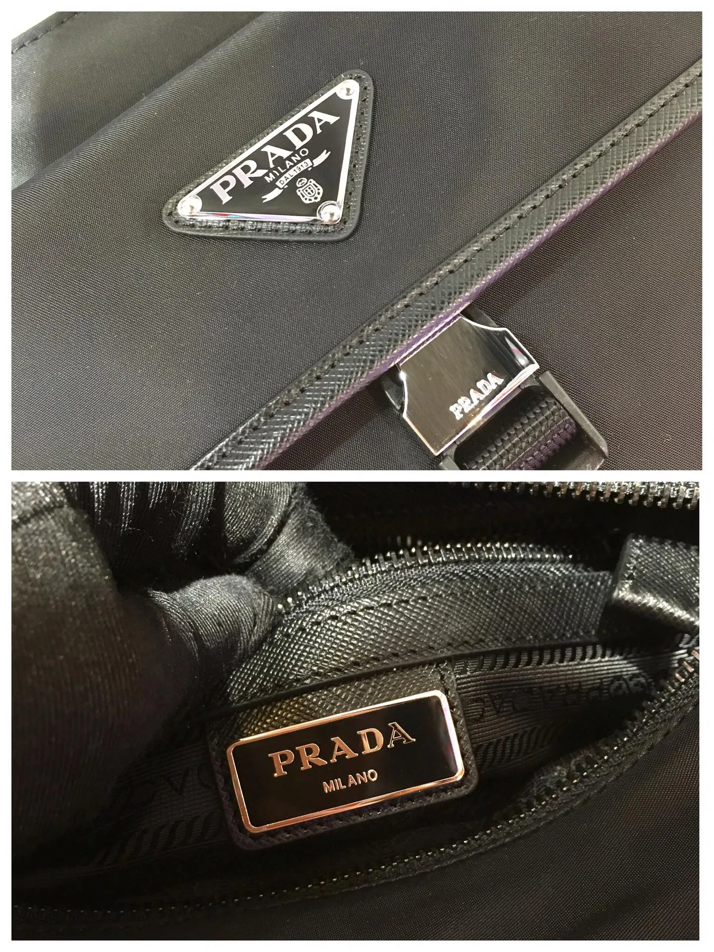 💰1020🎉New three-in-one🎉New three-in-one combination men's cross-body bag🎉Model number: 2VH110😘 The most representative nylon triangle logo element Simple latest triangle logo decoration without compressing space , with many compartments😘At the same time, there is also a small hanging bag hanging on the shoulder strap, which can also be hung on the trousers as an accessory. The overall design is low-key, luxurious and versatile. The commuter bag can be casual or cool😎It is practical, fashionable and super tasteful when carried on the back. If you like it, hurry up and get it. It is a three-in-one that will never go out of style👏👏 Length 25x height 22x7cm👏👏👏💰💰💰