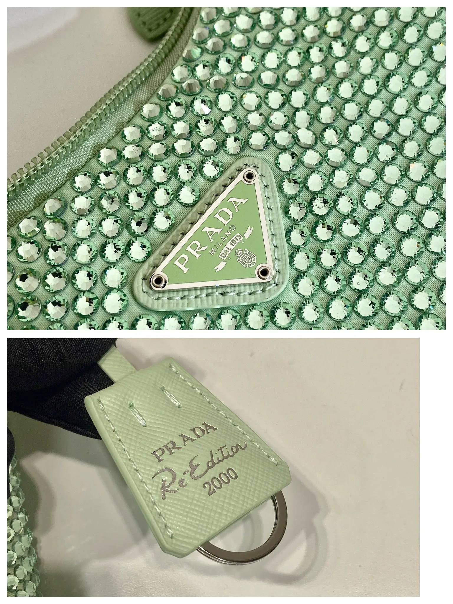 💰1000🎉Flash diamond Hobo🎉1NE515 flash diamond, the most beautiful and sparkling rhinestone Hobo 😘😘Imported diamond net. The sparkling appearance. The blingbling effect under the night light is very eye-catching. The rate of return is very high. 🙈🙈Everyone will praise you wherever you take it😘This kind of sparkling diamond bag is also very easy to match with clothes. It is so cute and cool. , suitable for any occasion, the popular elements of Hobo have always been recognized by Internet celebrities/celebrities, and it is a permanently popular Hobo🙊🙊worth buying👍beauties😘Length 23x Height 13x Bottom 5cm