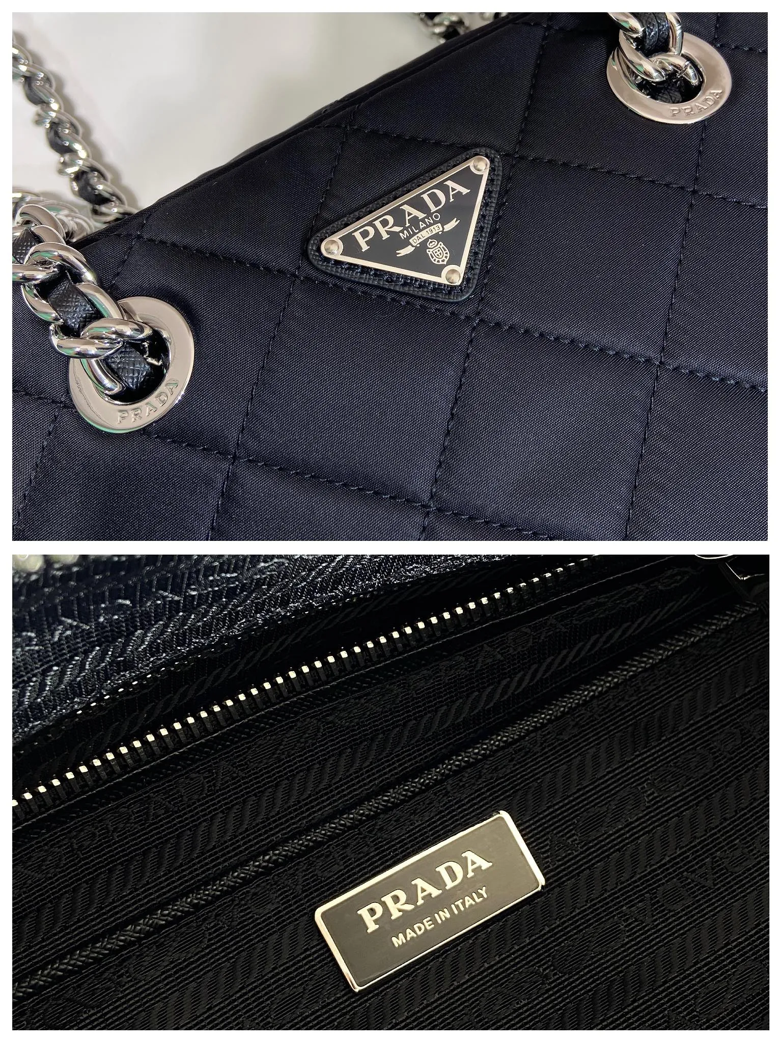 💰1320🎉Second-hand camera bag🎉1BD641 large🎉🎉 This second-hand camera bag is made of imported nylon fabric, white hardware, complex hand-stitched pattern design, equipped with 2 iron bars and a detachable and adjustable long shoulder strap. It can be carried by hand/shoulder/crossbody, and the upper body effect is cool and good-looking😝Simple, casual and fashionable, for babies. Hurry up and get it🎉🎉 Length 30x Height 21x Bottom 11cm🎉🎉🎉🎉