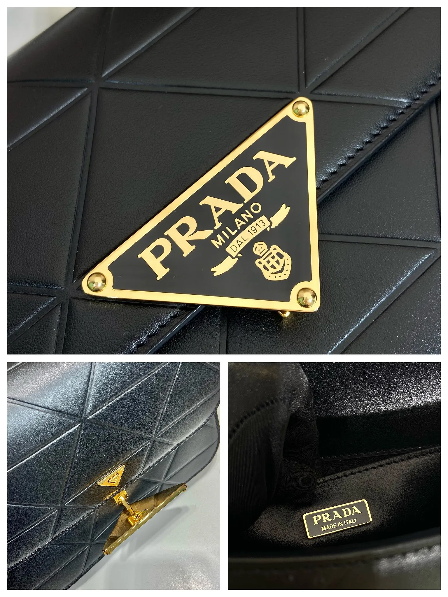 💰1500🎉New triangular rhombus stewardess bag🎉1BD320🎉🎉 This stewardess bag is made of imported calfskin, with a handmade triangular rhombus design. The long shoulder strap is adjustable and can be worn on one shoulder or crossbody. The front triangular metal closure. It has a large capacity, is simple and elegant, and is full of fashion. Babies, hurry up and get started. 🎉🎉 Length 22x Height 16x Bottom 6cm🎉🎉🎉👏👏👏