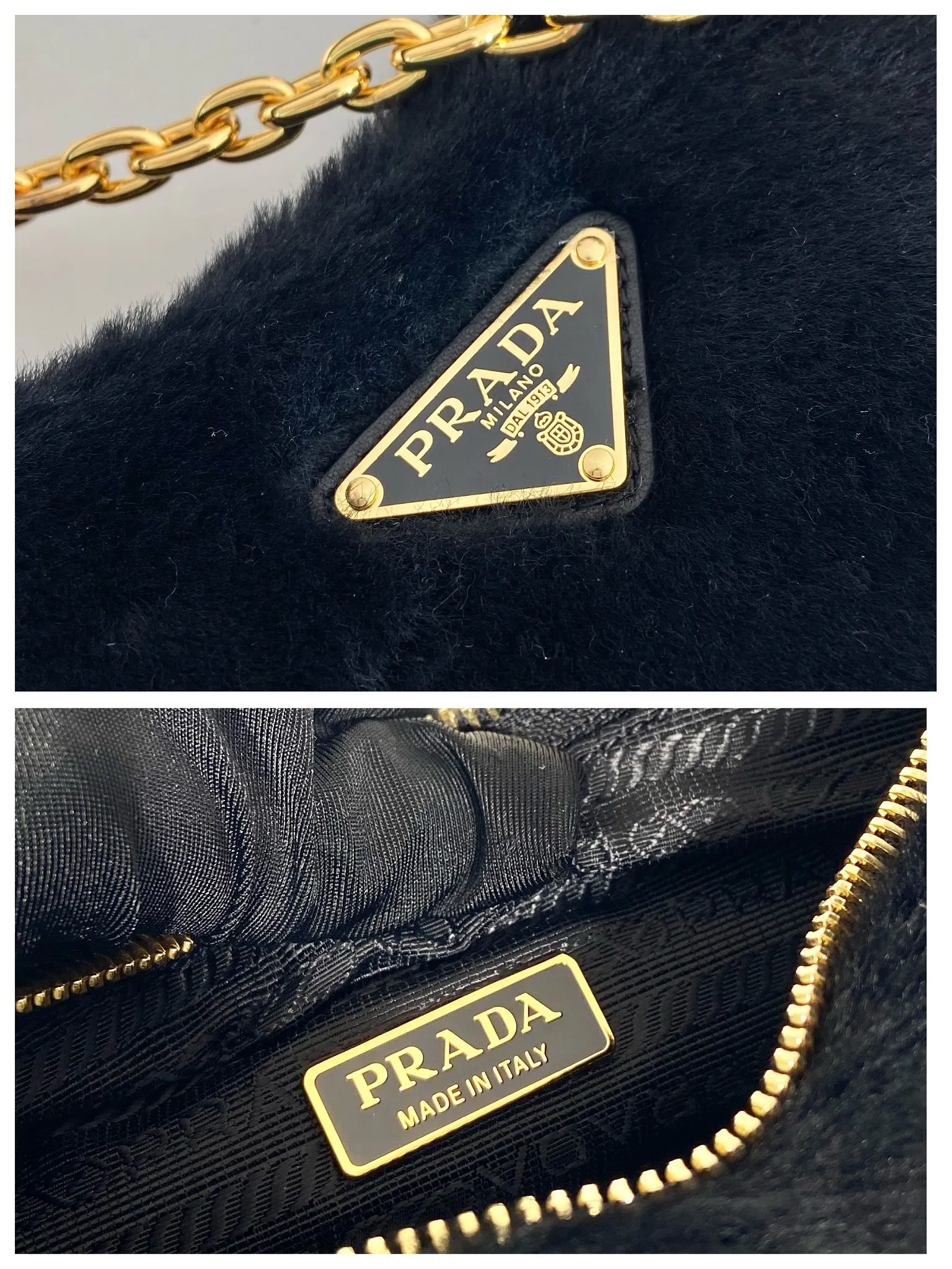 💰1520🎉Hobo fur bag🎉1Bc204 new goat hair🎉🎉 This Hobo fur bag is made of imported goats and is equipped with a detachable fur shoulder strap and chain. It adds a touch of sexiness under the armpit bag and is also equipped with a detachable long shoulder strap. Babies who like sportsexy can carry it cross-body and continue to create a concave shape easily. It is highly functional. What I love most is that there is a small pendant hanging on the shoulder strap. So beautiful🎉🎉 A must-have in winter, I love it for babies. Get it now. Length 23x Height 17x Bottom 8cm🎉🎉🎉