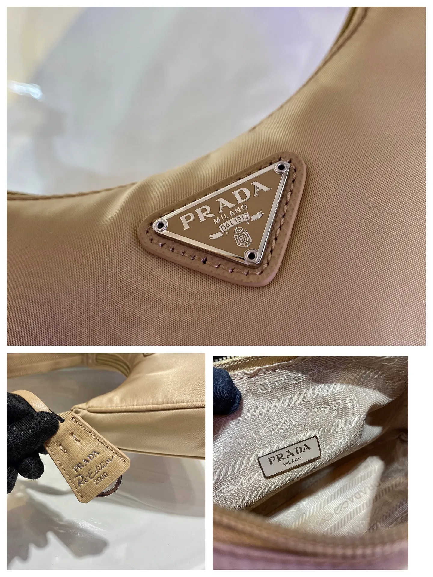 💰660🔥Upgrade board Hobo bag🔥Original quality👍👍Upgrade board 1NE515 moon-shaped second-hand bag, made of imported original parachute fabric, lightweight and practical Hobo armpit bag, super simple and eye-catching👍👍, small/light/packable/easy to wear/fashionable armpit bag, and can be carried by hand, super easy to use😍😍. It is currently the most popular bag among celebrities, aren’t you excited😜😜, ladies, hurry up, length 23x height 13x bottom 5cm👏👏👏💰💰💰