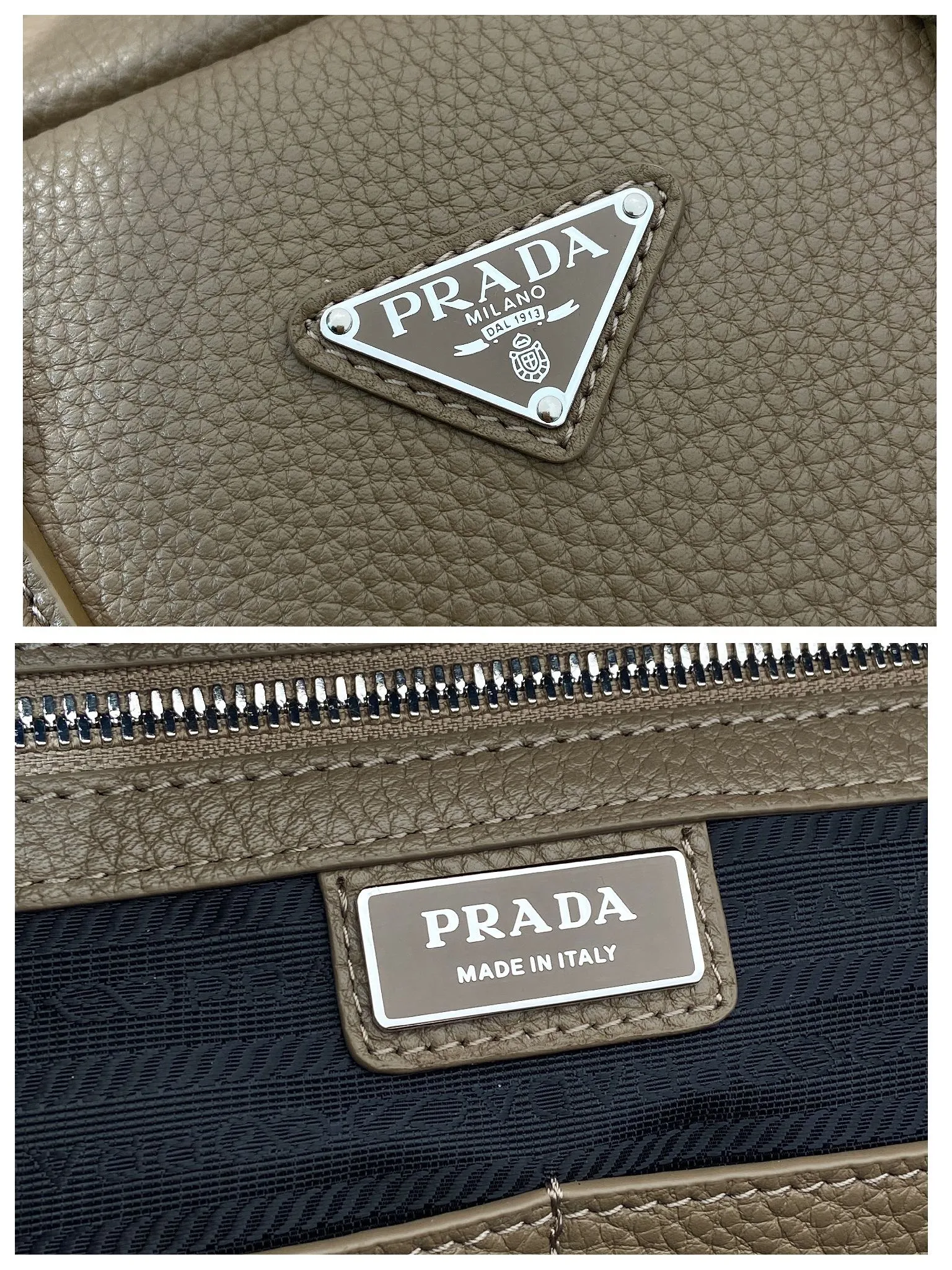 💰2160🎉New briefcase🎉2VE339 extra large🎉🎉 This briefcase is made of imported deerskin grain cowhide. Showing practical and elegant temperament, the spacious and practical shape is full of personality. Features an adjustable and removable webbing shoulder strap. Enameled metal triangle logo at front. Zip closure. The capacity is large and can be used for daily use. Handsome guys, hurry up and get it🎉🎉 Length 40x Height 28.5x Bottom length 16cm🎉🎉🎉👏👏👏