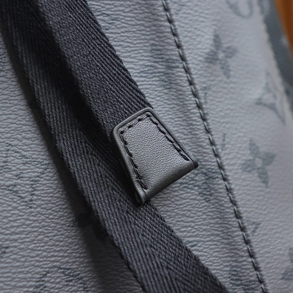 P¥960👉nfc dynamic chip version👈【Top inspection-free pure steel hardware】𝐂𝐇𝐑𝐈𝐒𝐓𝐎𝐏𝐇𝐄𝐑 Backpack n45419 French original leather🇫🇷Pure steel hardware Size: 38*44*12.5cm 🔍Perfect details 🔍The essence of solid construction!