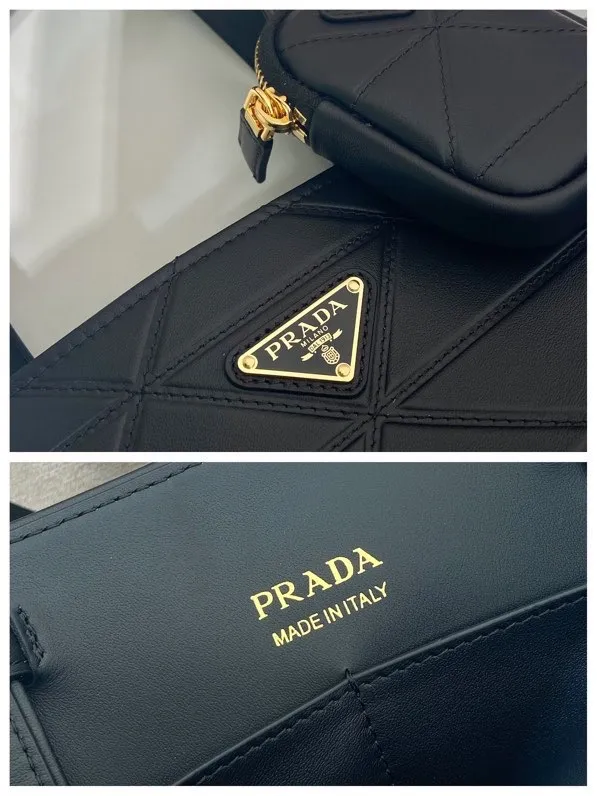 💰1860🎉New Tote Bag🎉1BG548 Small🎉🎉 This versatile tote bag has exquisite and elegant details, decorated with Ho-style topstitching inspired by the classic Symbole and adjustable leather handles. Detachable and adjustable leather shoulder strap and small bag, large capacity, babies, hurry up and get it🎉🎉Length 26xH 17x13.5cm🎉🎉🎉👏👏👏