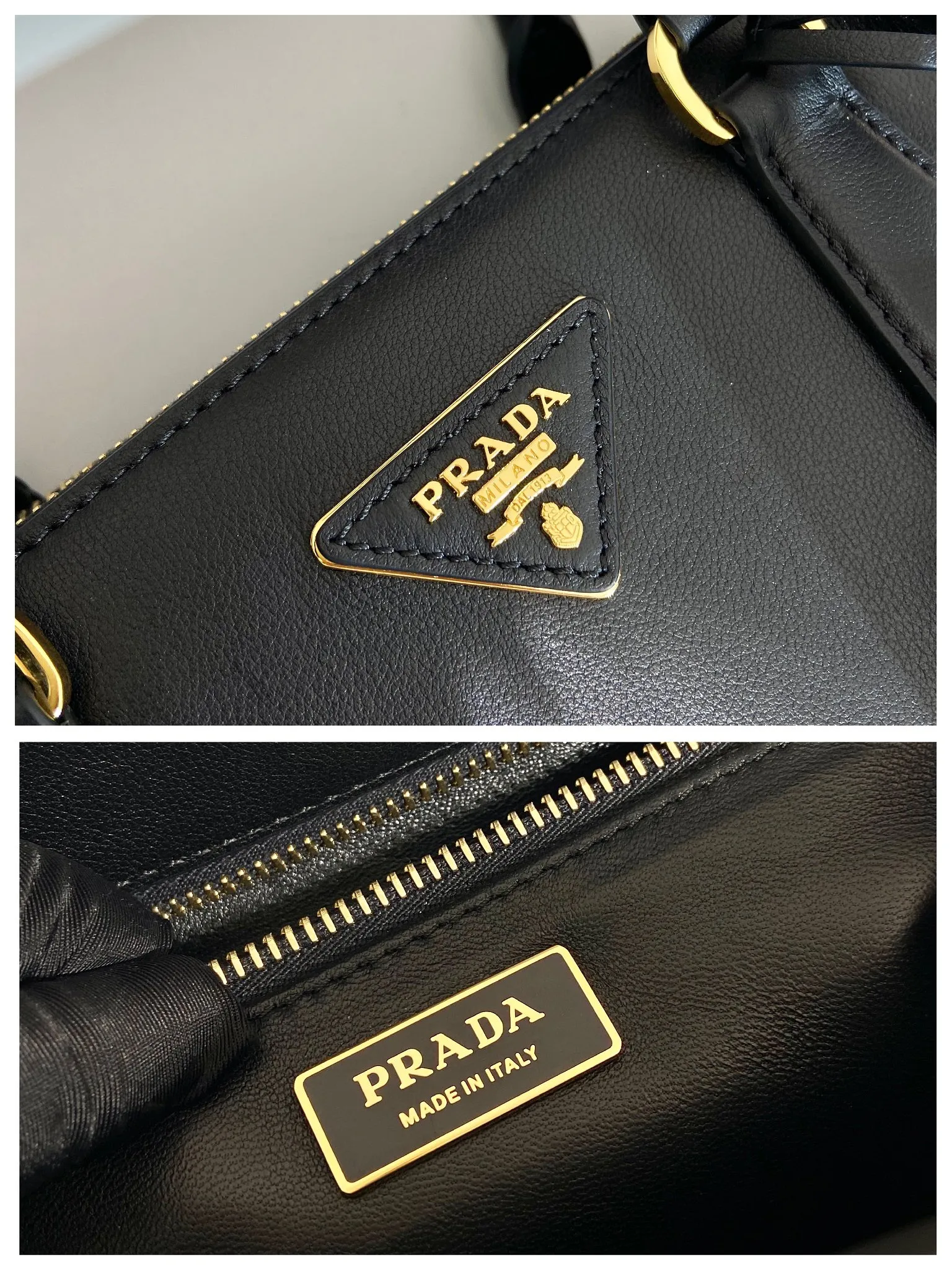💰2040🎉New killer bag🎉1BA274 large plain style🎉🎉 This classic popular style is designed with new material calfskin and interior lambskin🎉🎉Featuring classic three compartments and gold metal hardware accessories, Equipped with a detachable calfskin long shoulder strap, it can be carried by hand or shoulder. It is practical and fashionable. Baby, hurry up and get it🎉🎉 Length 32x Height 22.5x Bottom 13.5cm🎉🎉🎉💰💰💰