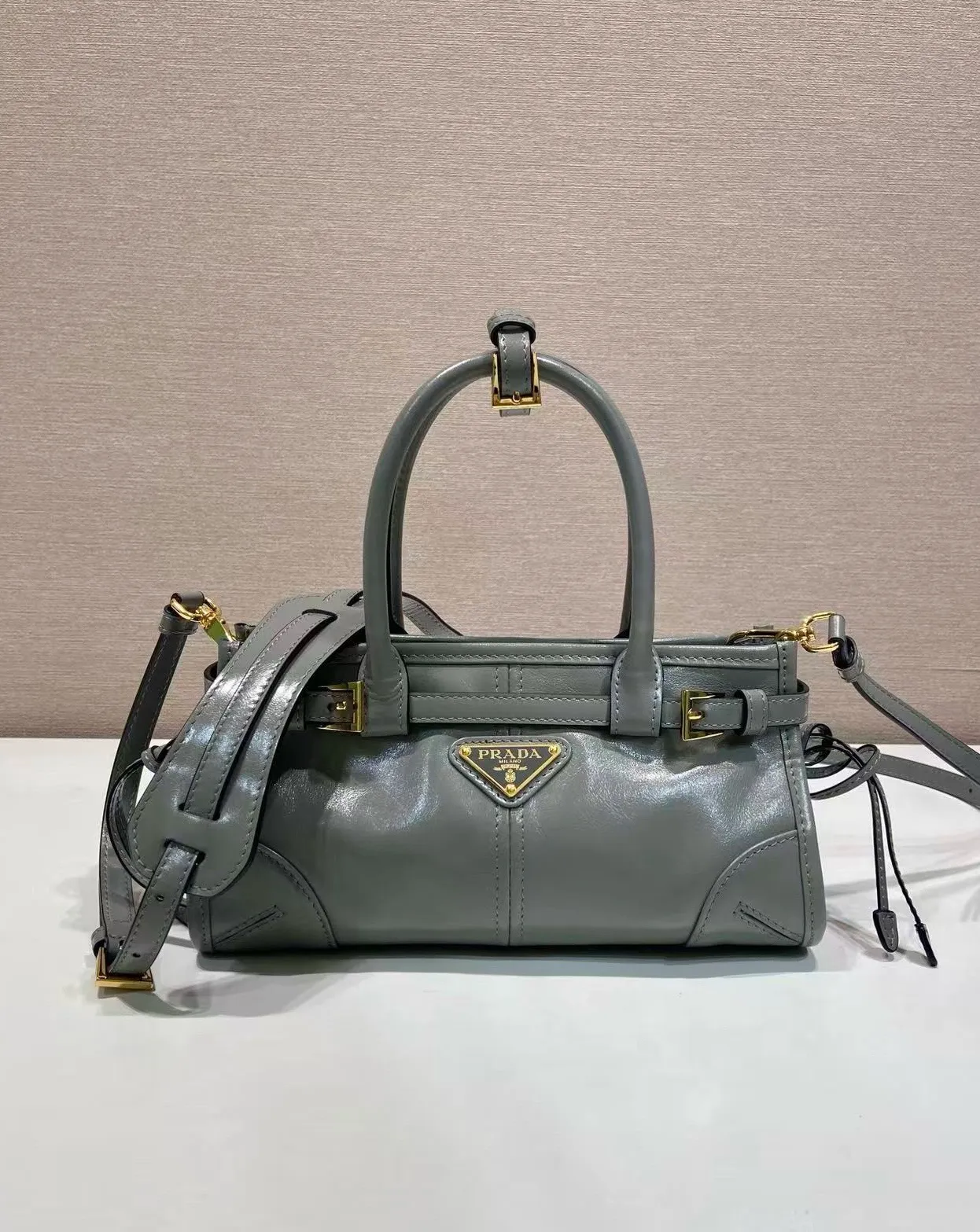 💰1500🎉Softlux oil wax skin🎉1BA486 mini size🎉🎉 This mini hand-held crossbody bag is made of imported waxed leather. The shiny color exudes a classic atmosphere. It is equipped with a detachable and adjustable long shoulder strap. It can be worn cross-body, hand-held or shoulder strap to meet all carrying methods. It has a very large capacity and is easy to use. It is definitely a must-have for fashionistas. It is small in size and is really cute. Hurry up and take this retro style handbag home! Length 23.5 Height 12x Bottom 9cm🎉🎉🎉👏👏👏