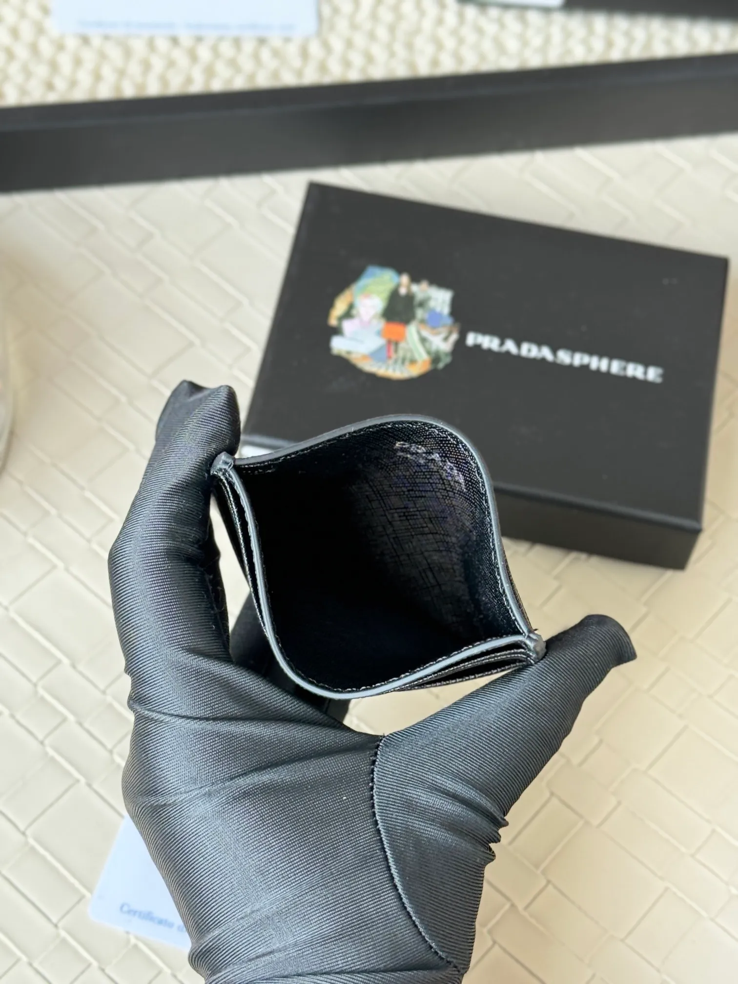 💰100prada popular card holder, small card holder for men and women, black, model 1MC025, loose lettering Triangle Wheat series, nine colors, made of cross-grain cowhide, 6 card slots ➕ One middle sandwich, can place multiple cards and zeros 💰, size 11.2×8.5cm, taken in kind, what you see is what you get