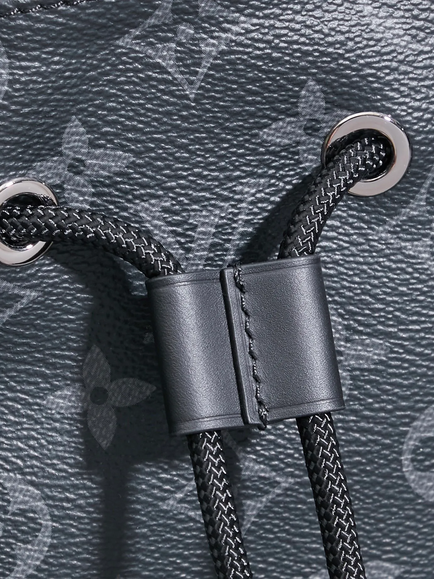 P¥960👉nfc163C01 dynamic chip version👈[Top inspection-free pure steel hardware] This CHRlSTOPHER backpack M43735 black flower inspection-free version 🔍Perfect details 🔍The essence of solid construction!
