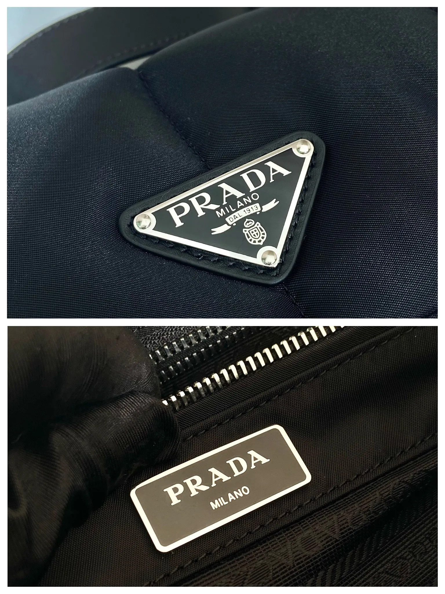 💰1320🎉Second-hand messenger bag🎉1BH618🎉🎉 This second-hand messenger bag is made of premium nylon fabric and top-grade hardware. It is low-key, luxurious and versatile. It is equipped with a detachable calfskin long shoulder strap. The bottom is designed with pull-on shrinkage. It’s perfect😘Unisex model, simple and elegant, and a timeless style that will never go out of style🎉🎉If you like babies, hurry up and get it🎉🎉 Length 27x Height 23x Bottom 10/Open 13cm🎉🎉🎉👏👏👏