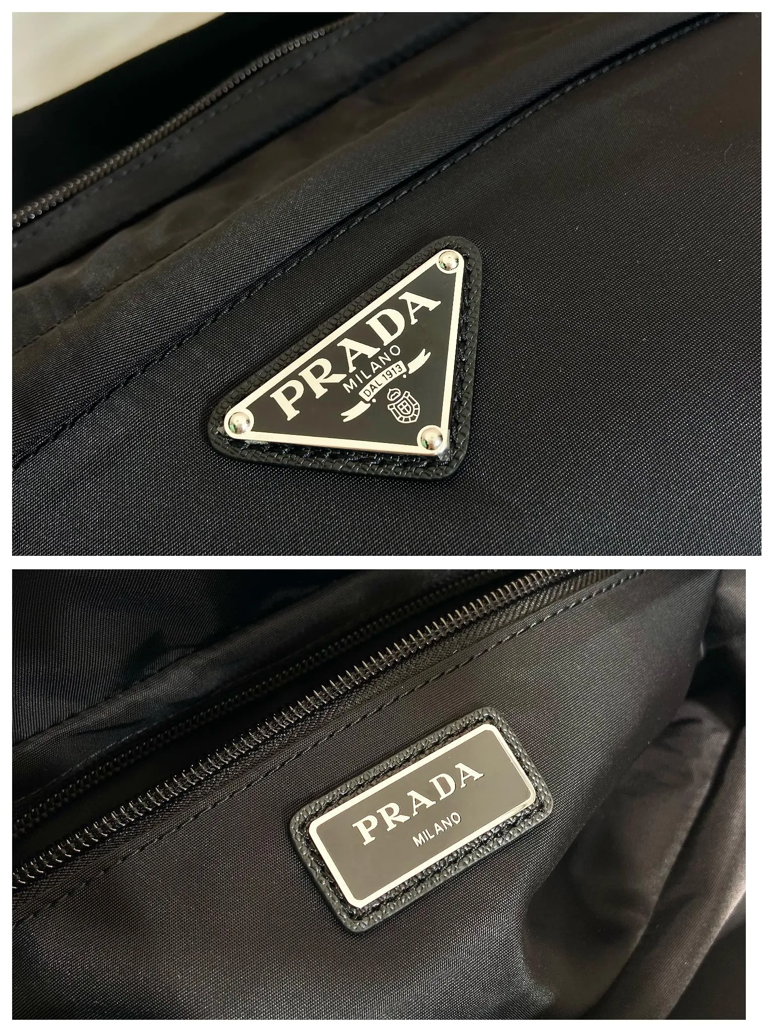 💰1000🎉Classic Messenger Bag🎉2VH994🎉🎉 This clamshell shoulder bag is made of iconic P family materials such as nylon and Saffiano leather. The shoulder bag features internal and external pockets and is embellished with a triangular metal logo, combining functionality with brand style. The upper body effect is very cool😎, simple and elegant😘Hurry up and get it🎉🎉 Length 27x Height 15.5x Bottom 14cm🎉🎉