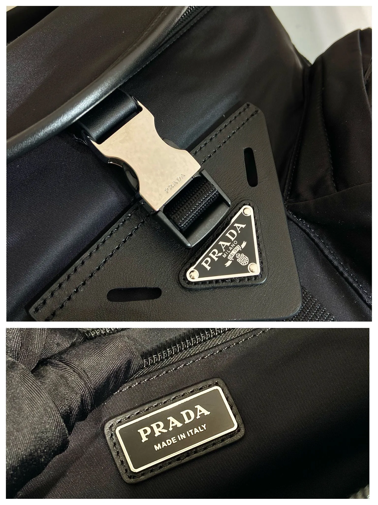 💰1320🎉New men's bag🎉2VD062 cross-body bag🎉🎉 This cross-body bag is made of imported nylon fabric and top-grade hardware. It features 2 zippered pockets on the front, a flap buckle, and a long adjustable shoulder strap. Large capacity space and many compartments. It is practical and elegant, hurry up and get it, it is another popular style that will never go out of style🎉🎉 Length 29x Height 23x Bottom 15cm🎉🎉🎉👏👏👏