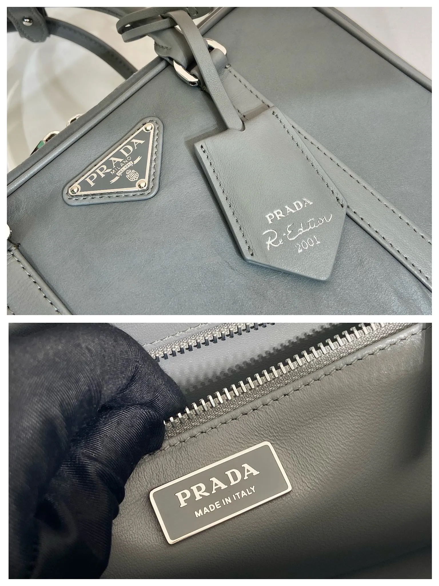 💰1800🎉New Boston🎉1BB092 catwalk model🎉🎉 This casual and classic handbag is made of soft sheep leather inside and outside. The hand-made pleat effect is particularly fashionable. It is equipped with a detachable long shoulder strap and a small coin purse with large capacity. It was also unveiled in the 2023 spring and summer series fashion show. The upper body effect must be eye-catching. Baby, hurry up and get it🎉🎉 Length 24x Height 15.5x Bottom 7cm