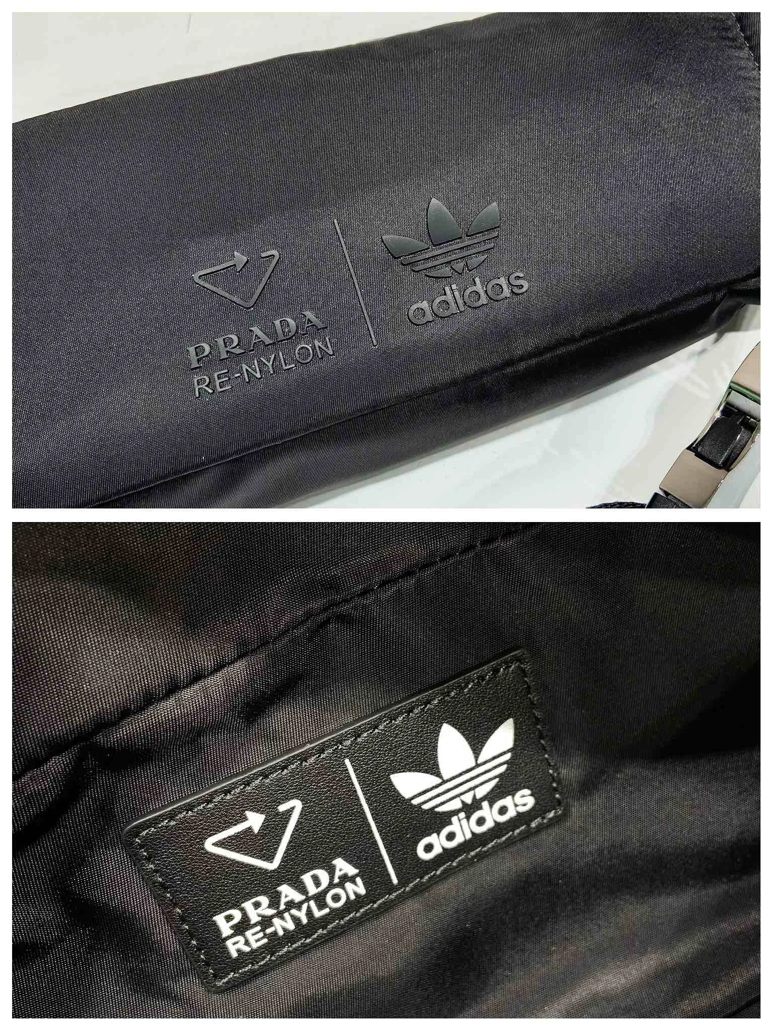 💰760🎉Co-designed by ad and Pd🎉2VL034 is a collaboration between two major brands🤝 This waist bag is co-designed by ad and pd. It is made of Re-Nylon and Saffiano leather. The side is equipped with ad’s classic contrasting three-strip cowhide pattern and a joint environmental protection mark. It looks particularly novel and casual😘😘The upper body effect is great👏👏It can be used as a chest bag or a waist bag🎉🎉Hurry up and get it🎉🎉 Length 26x Height 12x Bottom 7cm🎉🎉🎉👏👏👏