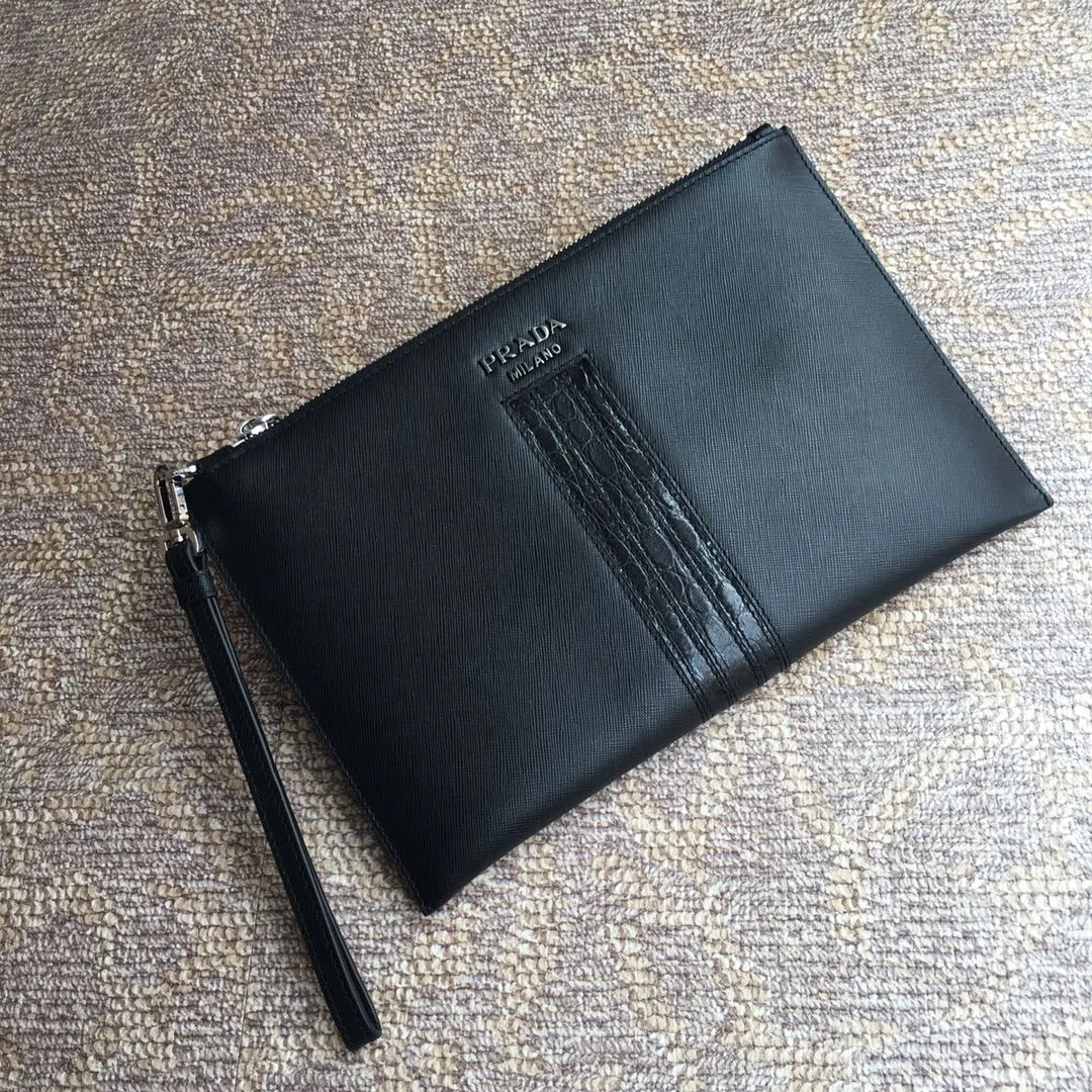 💰920, original order, hot model 2NG005G/crocodile leather has arrived🎉🎉🎉, fully upgraded board, using imported cross-grain cowhide + original hardware + imported sheepskin, light and practical, men's favorite [color][color][color], length 28x height 18cm