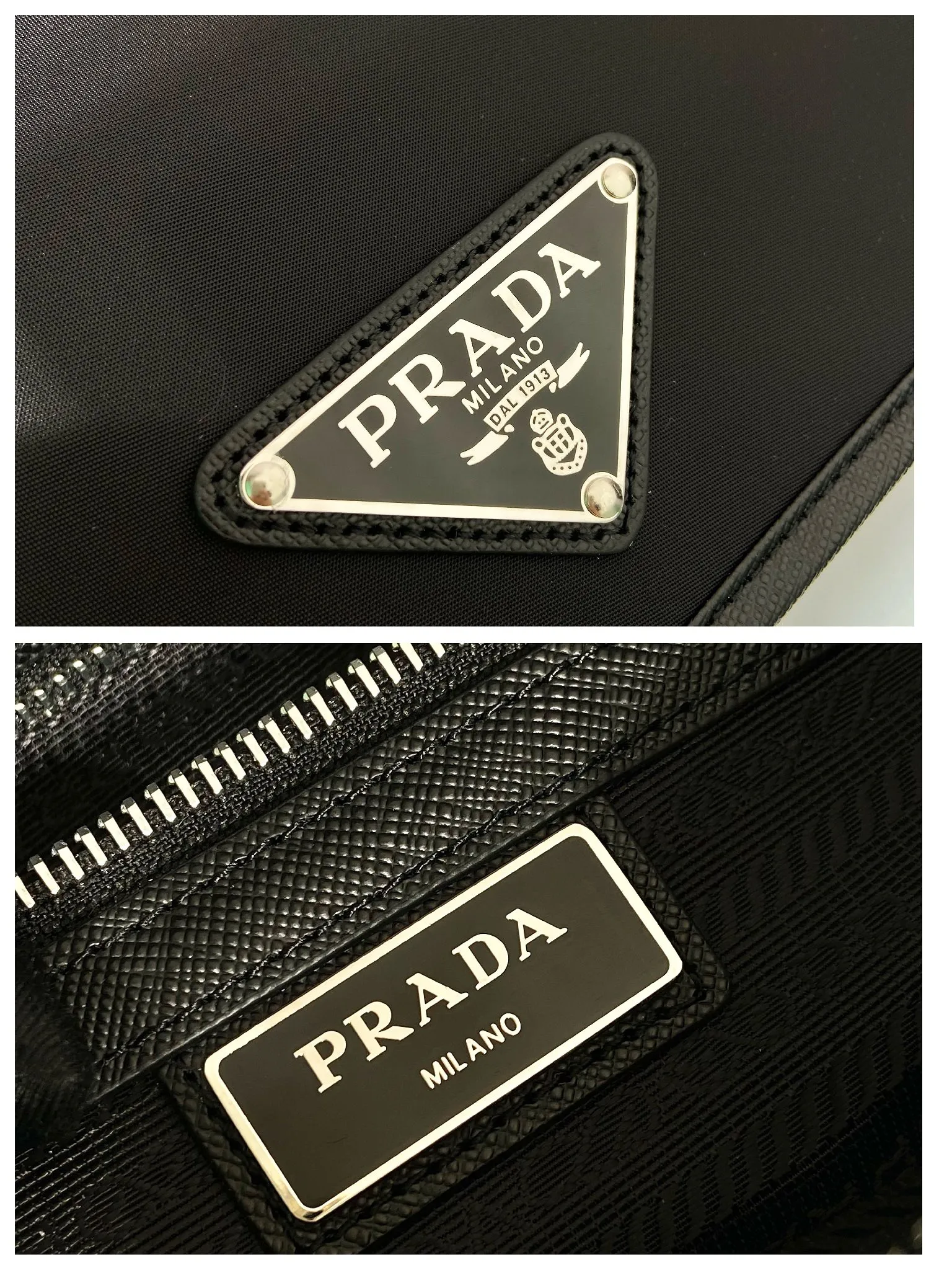 💰1260🎉New messenger bag🎉2VD039 upgrade board🎉🎉 This shoulder bag is made of imported nylon fabric, interpreting a compact and functional design. Top quality white hardware🎉🎉Flip closure, back zipper pocket, adjustable shoulder strap, looks more simple and fashionable🎉🎉Men, hurry up and get it🎉🎉 Length 33x Height 24x Bottom 8cm