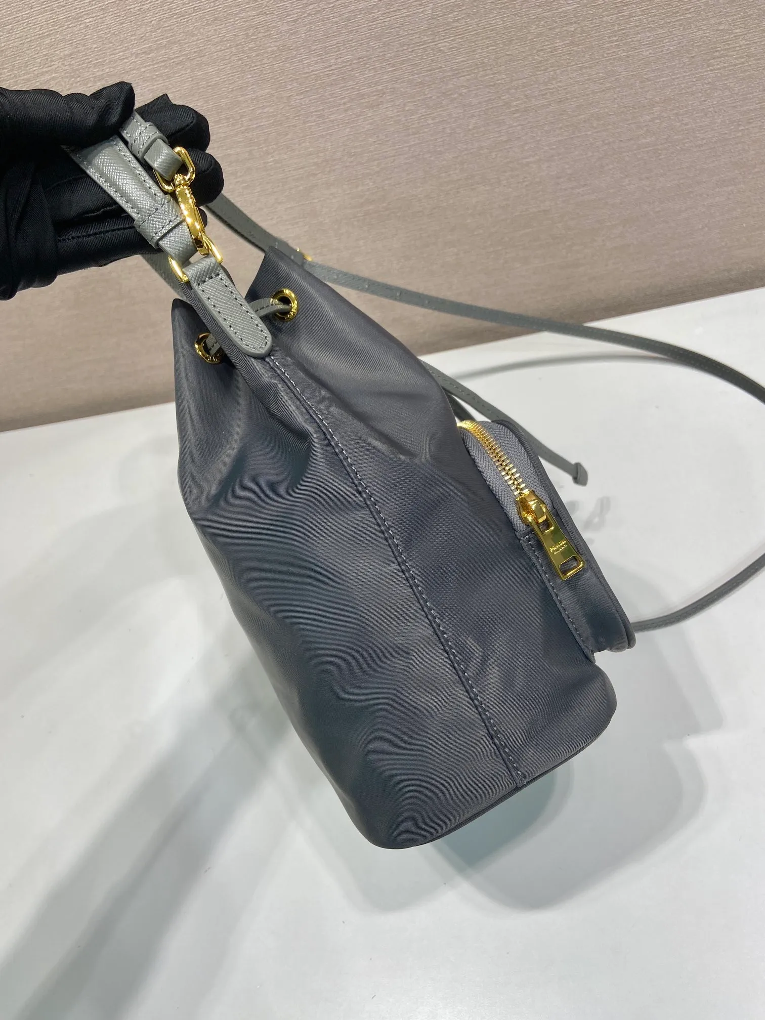 💰760, the classic model 1BH038 new color😘 has arrived👏👏 Made of imported nylon fabric, top grade five, portable/diagonal, light, practical and fashionable, beauties hurry up and get it, 165 OEM code, length 18x height 23 base × 12cm📢📢📢📢