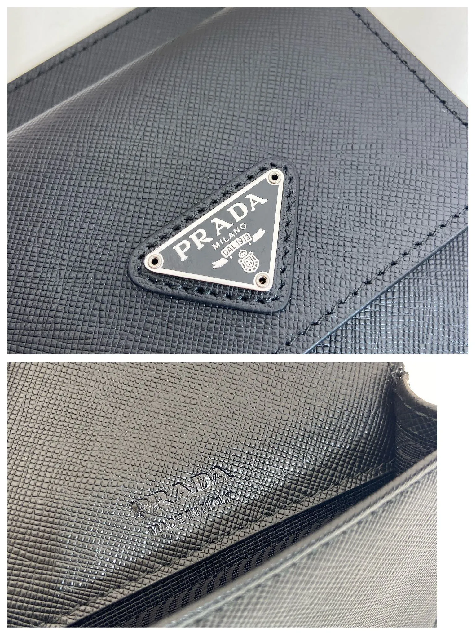 💰760🎉New all-leather mobile phone bag🎉2VZ068👏👏The new mobile phone bag has a super simple and unique shape. It is definitely worth buying for the current super popular small bag trend! It is equipped with a detachable webbing and has a card slot on the back, making it easy to carry when going out. 🙊 For fashionistas who have a lot of bags, I recommend this design. It is simple and elegant. A triangle logo is enough to show the fashionable atmosphere of personality. The back is easy to use for daily use. Recommended for men and women. 👧🏻➕👨🏻 I like the design of PRD so much. Fashion 😘😘 Length 19x Height 11x Bottom 3cm