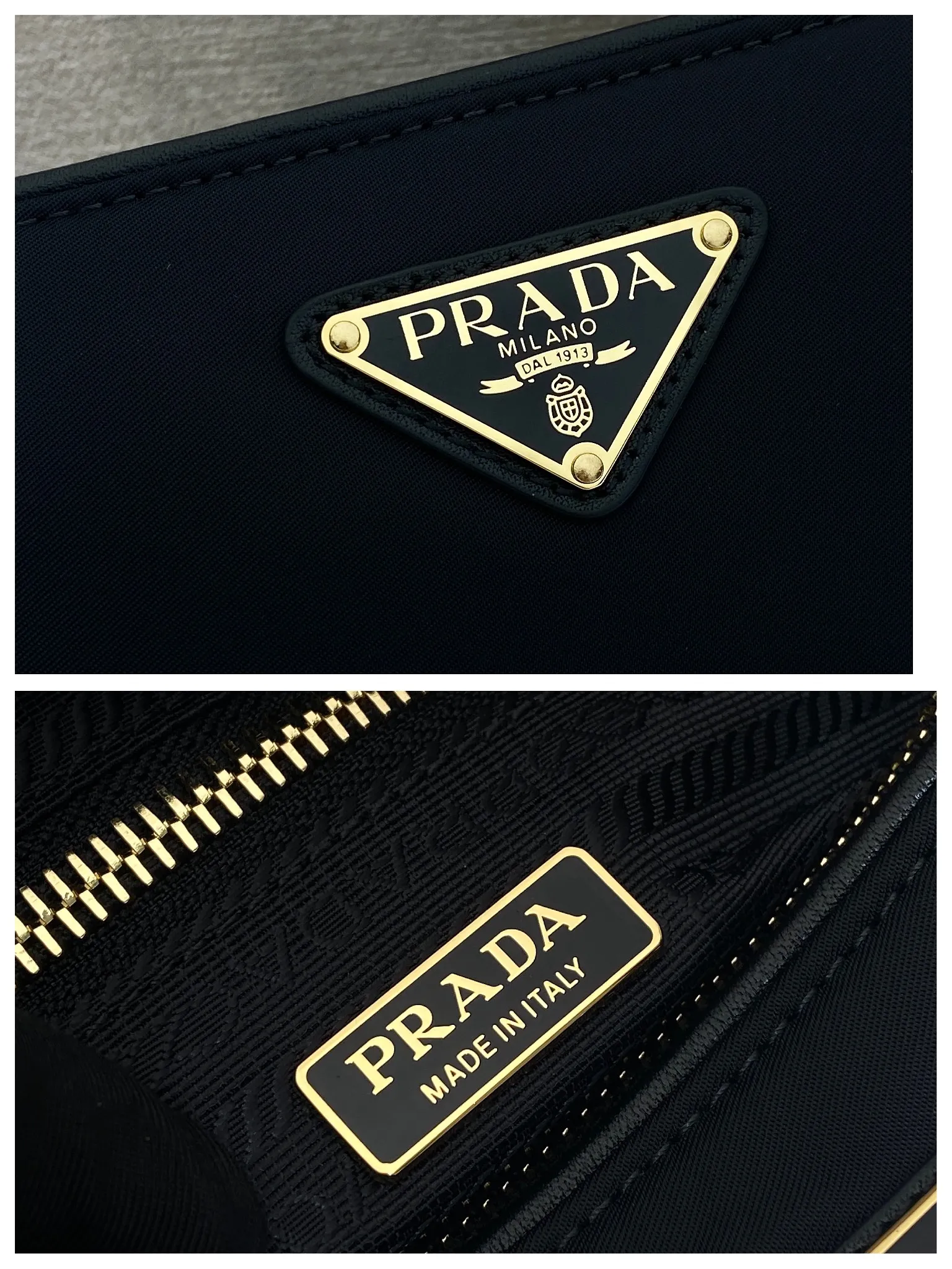 💰1020🎉New crossbody bag 🎉1BC234 lock bag🎉🎉 This exquisite handbag has a delicate shape and is made of regenerated nylon and decorated with leather details, highlighting the essence of the brand. Gold-toned metal hardware and an elegant lock closure complete the stylish and versatile design. My favorite padlock opening and closing😘Babies, hurry up and get it🎉🎉Length 27xH 13 bottom 4cm🎉🎉🎉💰💰💰
