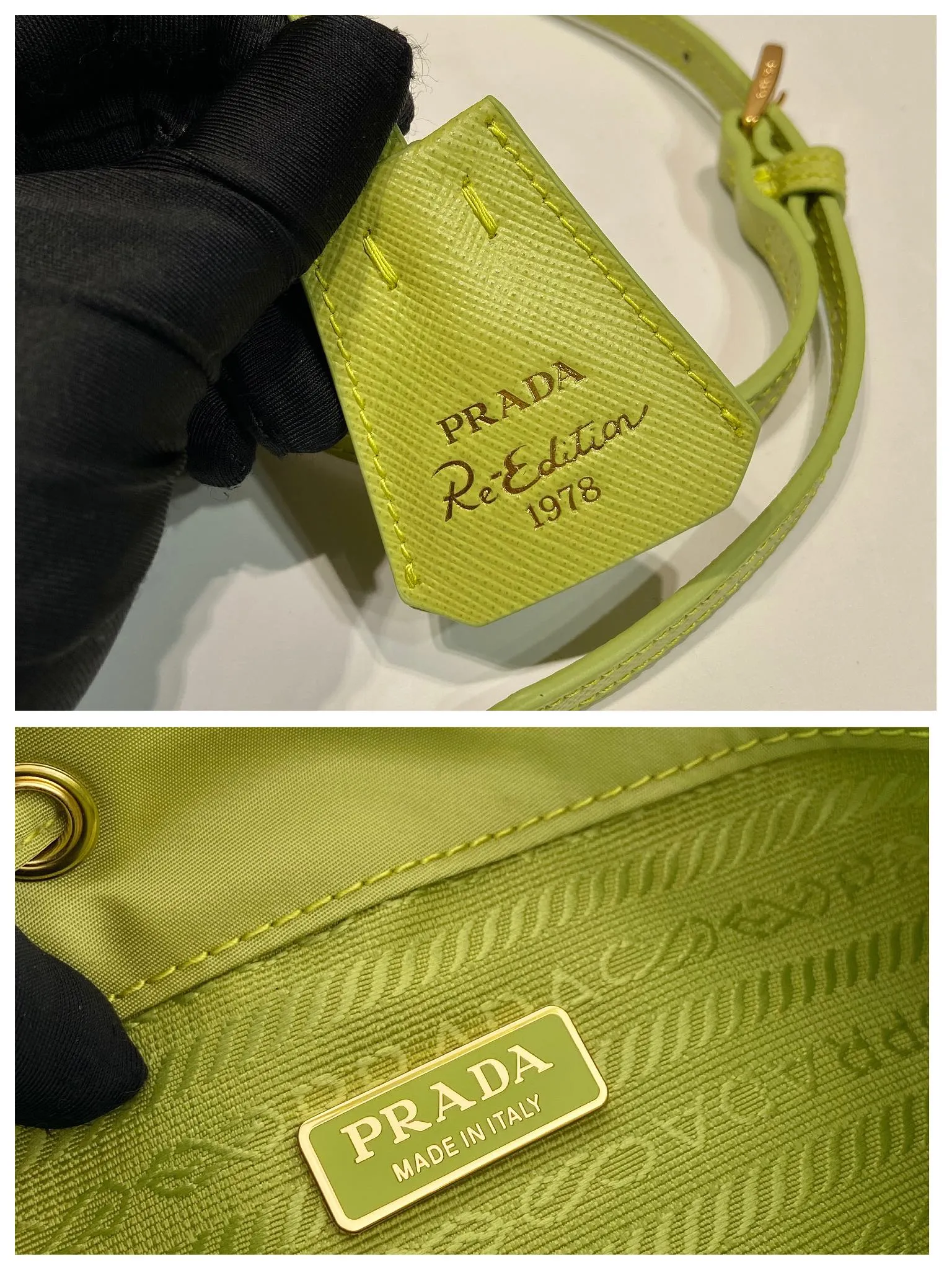 💰760🎉New bucket bag🎉1BE067 upgraded version🎉🎉 This bucket bag is made of imported nylon fabric and top-grade gold hardware, which carries the brand’s original and unique expression of extraordinary beauty. Comes with a detachable and adjustable long leather shoulder strap and leather keychain. Large capacity, light and practical🎉🎉Another popular style that will never go out of style🎉 Length 15.5x Height 19.5x Bottom 10cm