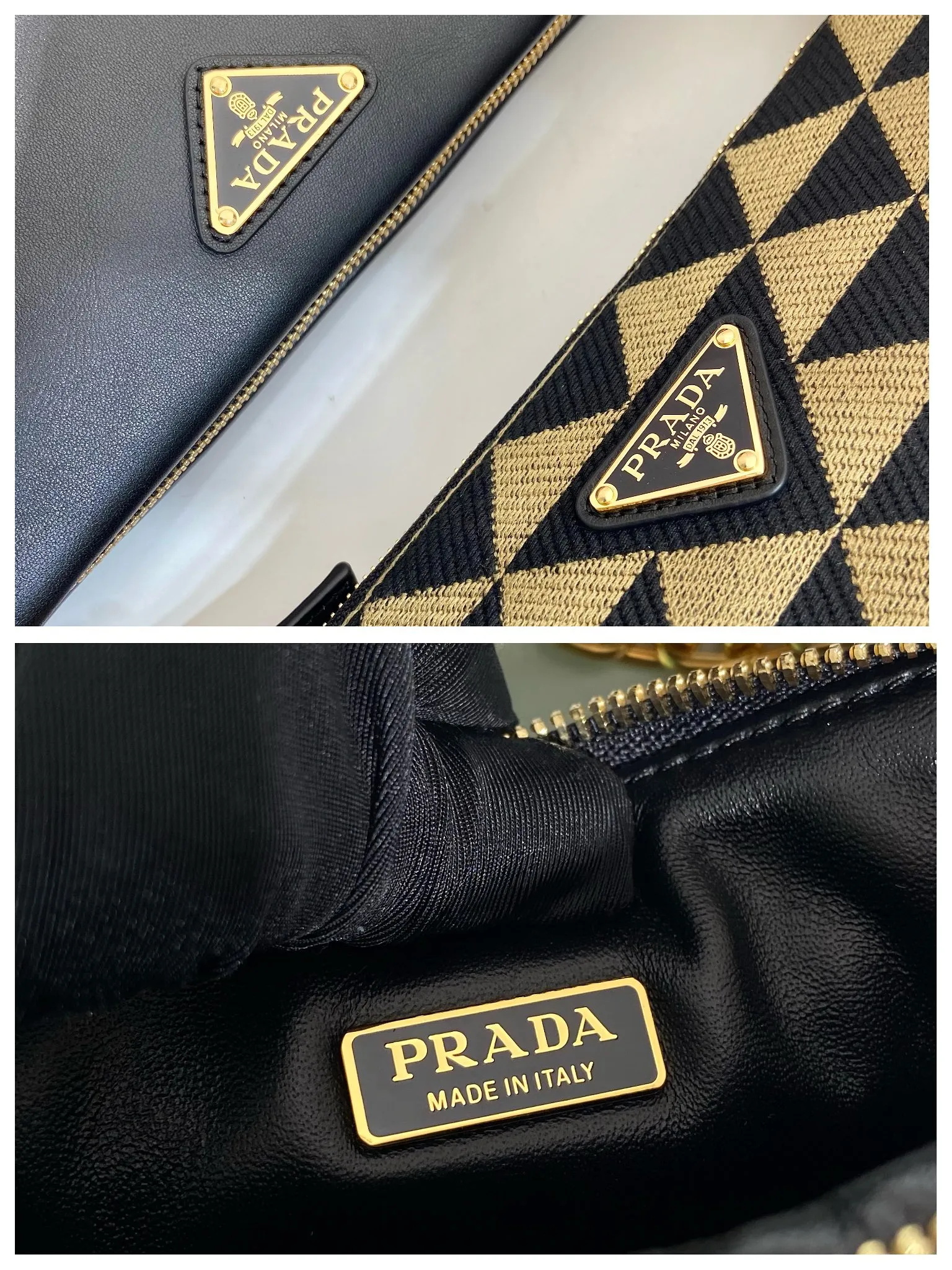 💰1580🎉New twin bag🎉1BC176🎉🎉 This twin bag is designed with imported calfskin and embroidered fabric materials. It is composed of 2 triangular bags of different materials. It is very unique and can be disassembled as a hand carry or crossbody. Different combinations for different occasions. It’s perfect😘😘It has a large capacity, hurry up and get it🎉🎉 One size: bag length 23x height 25x bottom 5cm🎉🎉🎉👏👏👏
