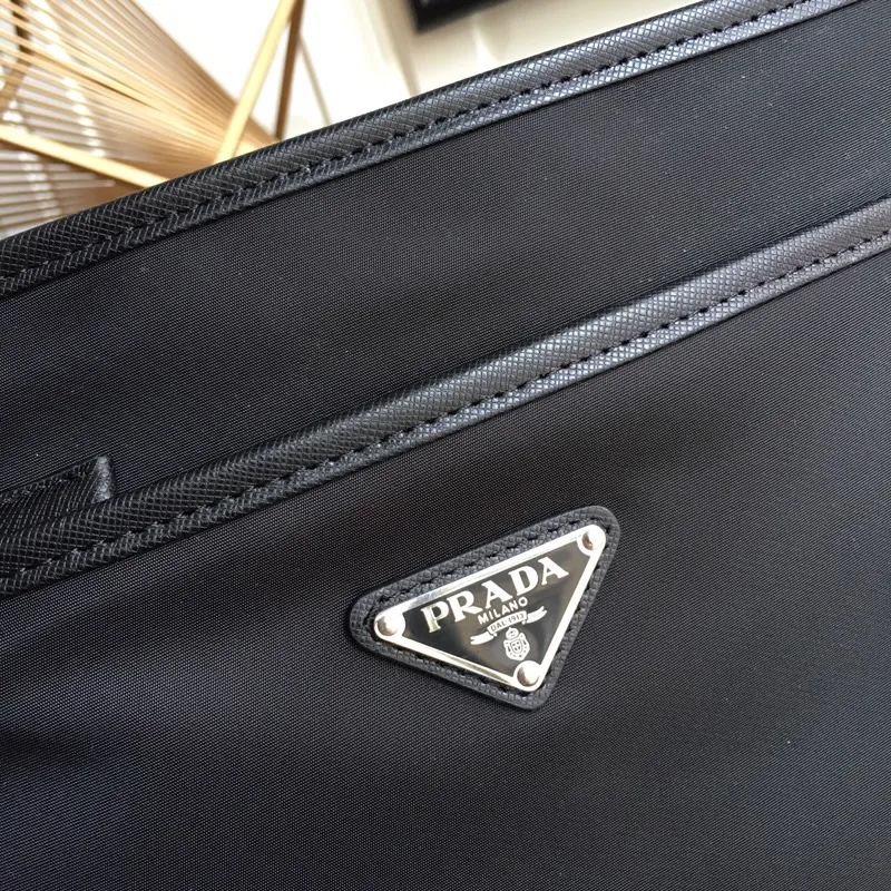 💰900, P Jiachui classic men's bag, 0797 black, original item, made of parachute fabric, top-grade hardware, many compartments, a must-have for men, length 27x height 26cm