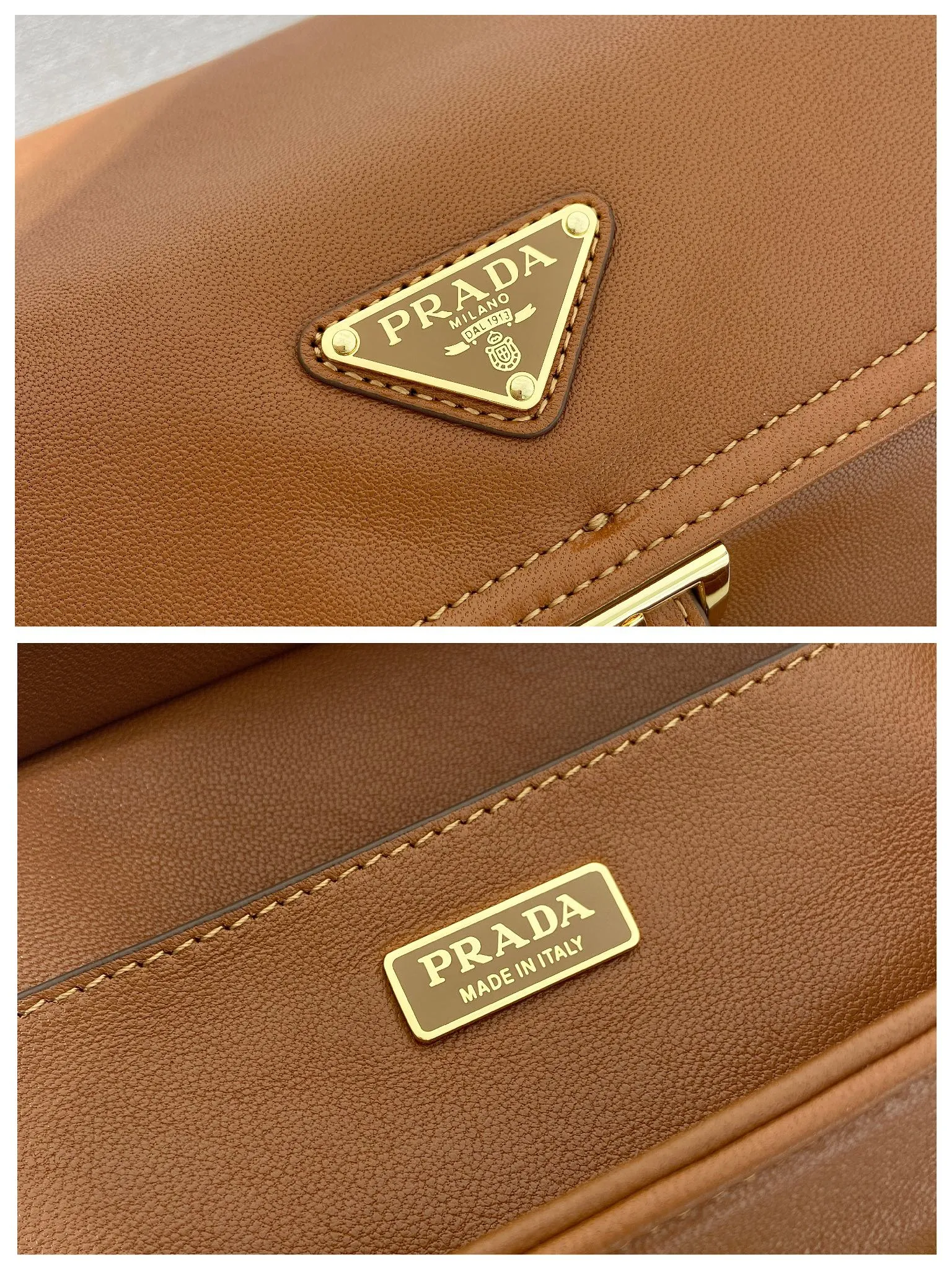 💰1700🎉New messenger bag🎉1BD394 new sheepskin color🎉🎉 This handbag perfectly combines sophistication and functionality, and is made of imported lambskin. It has a soft silhouette and multiple pockets. Combining sporty and versatile elements, the lightweight and practical design features an enameled triangle metal logo and leather details. Equipped with 2 detachable shoulder straps, large capacity, perfect, and a popular style that will never go out of style. The large size is suitable for both men and women, so hurry up and get it🎉🎉 Length 30x Height 14x Bottom 10cm🎉🎉🎉💰💰💰