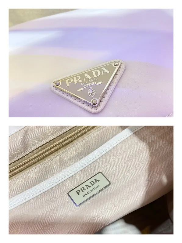 💰1120🎉New Backpack🎉1BZ811👍👍New Color🎉🎉This nylon backpack is trimmed with exquisite Saffiano leather, a blend of multiple materials, and decorated with a triangular logo, highlighting fashionable elegance. It also comes with a detachable small handbag😘😘Light and practical, the upper body effect is super stylish, and it can be matched at will😘😘Fully upgraded nylon fabric👍👍Length 30x Height 32x Bottom 15cm👏👏👏💰💰💰