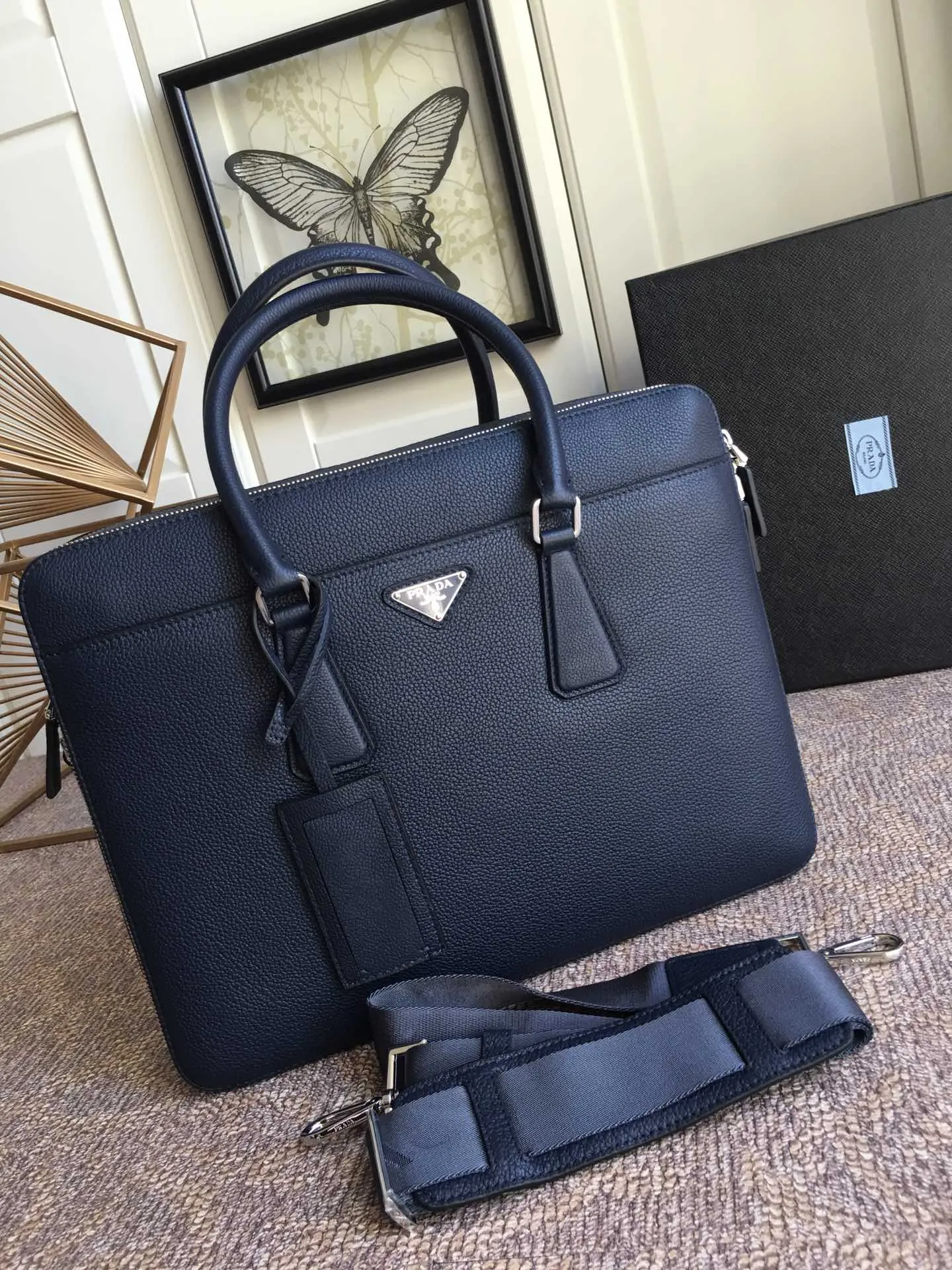 💰2160, Pjiajia’s latest men’s bag 0366👻👻👻, synchronized with counters, top-quality goods, using top-grade imported deerskin pattern, full leather inside and outside, 175 OEM code, length 36.5X height 28cm