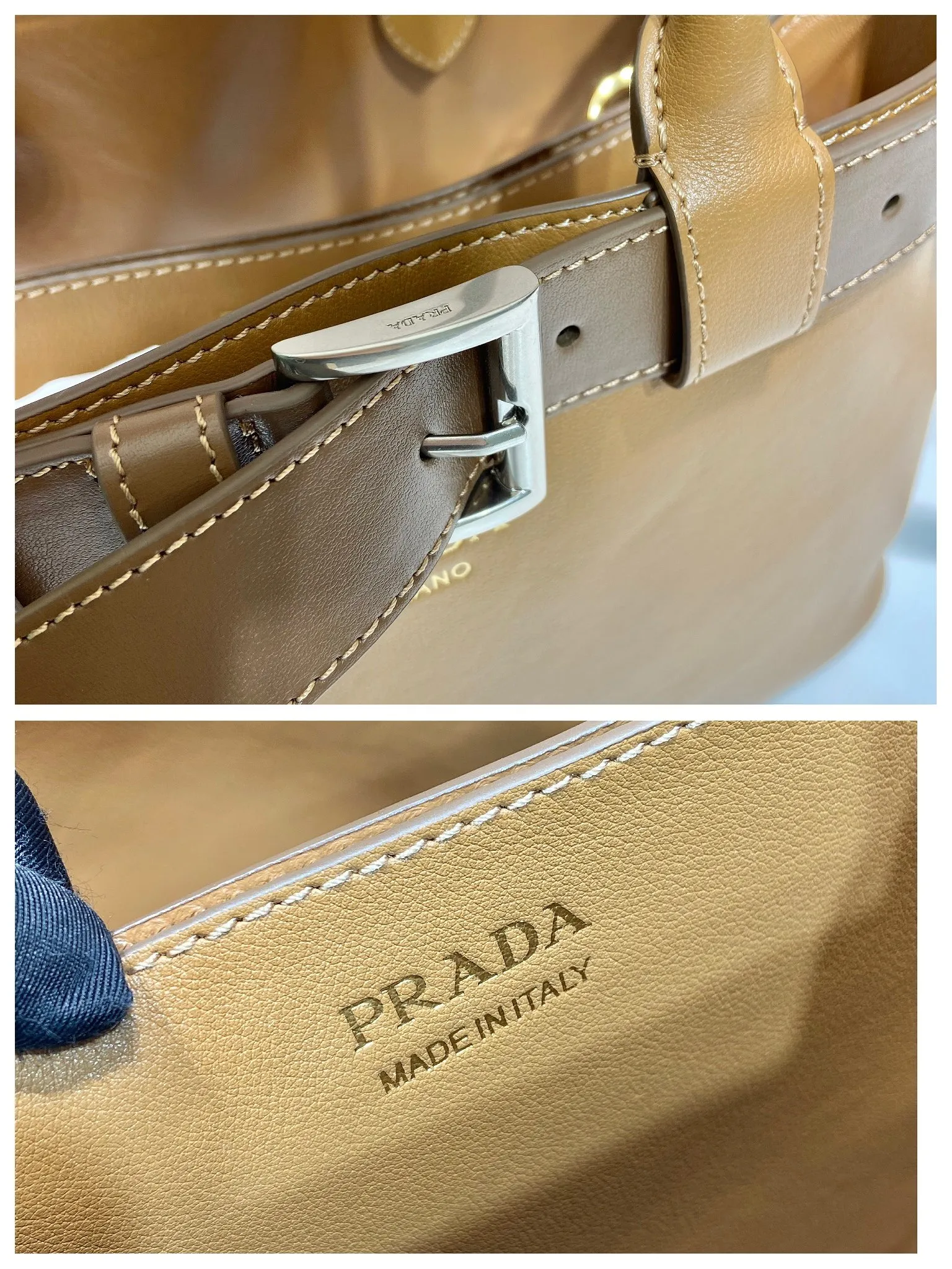 💰2000🎉New women's bag🎉1BA434 small🎉🎉 This handheld women's bag is made of imported calfskin, with imported sheepskin lining. Simple lines and exquisite elements interweave, interpreting the design aesthetics of both elegance and functionality. It not only embodies the modern and simple style, but also comes with replaceable straps and detachable and adjustable long shoulder straps, adding a unique personality embellishment to the entire look. Modern and versatile. Babies who like it, hurry up and get it🎉🎉 Length 32x Height 23x Bottom 11cm🎉🎉🎉👏👏👏