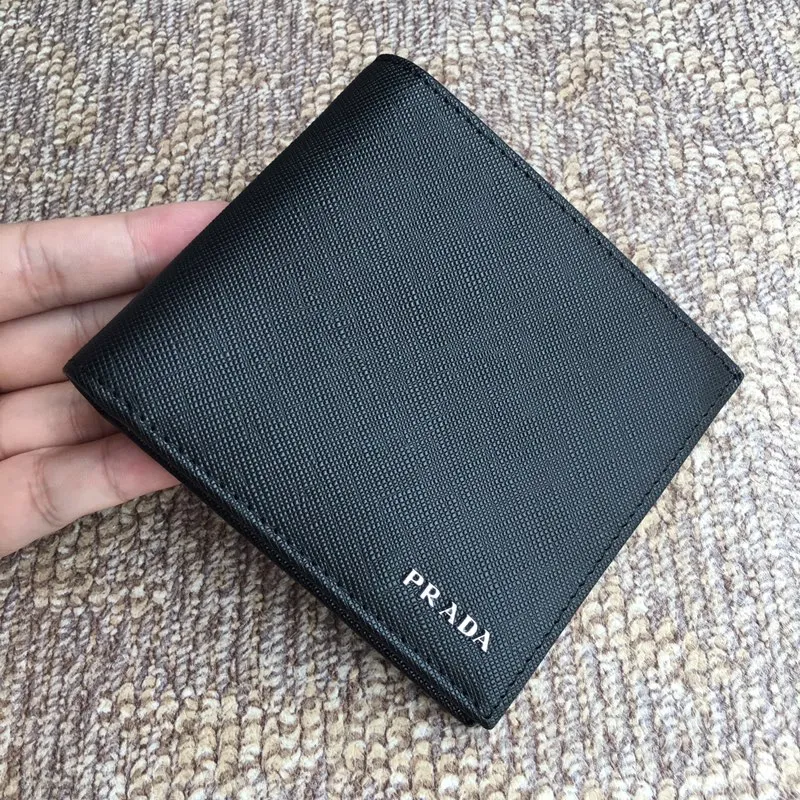 💰440, P Jiachu new wallet, 0513 white mark, original item, made of cross-grain cowhide, 175 steel stamp code + complete counter packaging, length 19x height 9cm