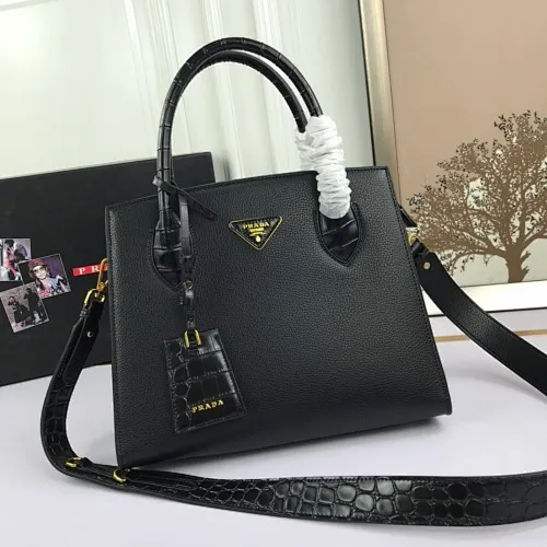 All categories Official website "Brand Women's Bags" Women's Bags 💙 PRADA 2022 official new Prada calfskin handbag wholesale 58002500 High quality Size: 30-24-15CM