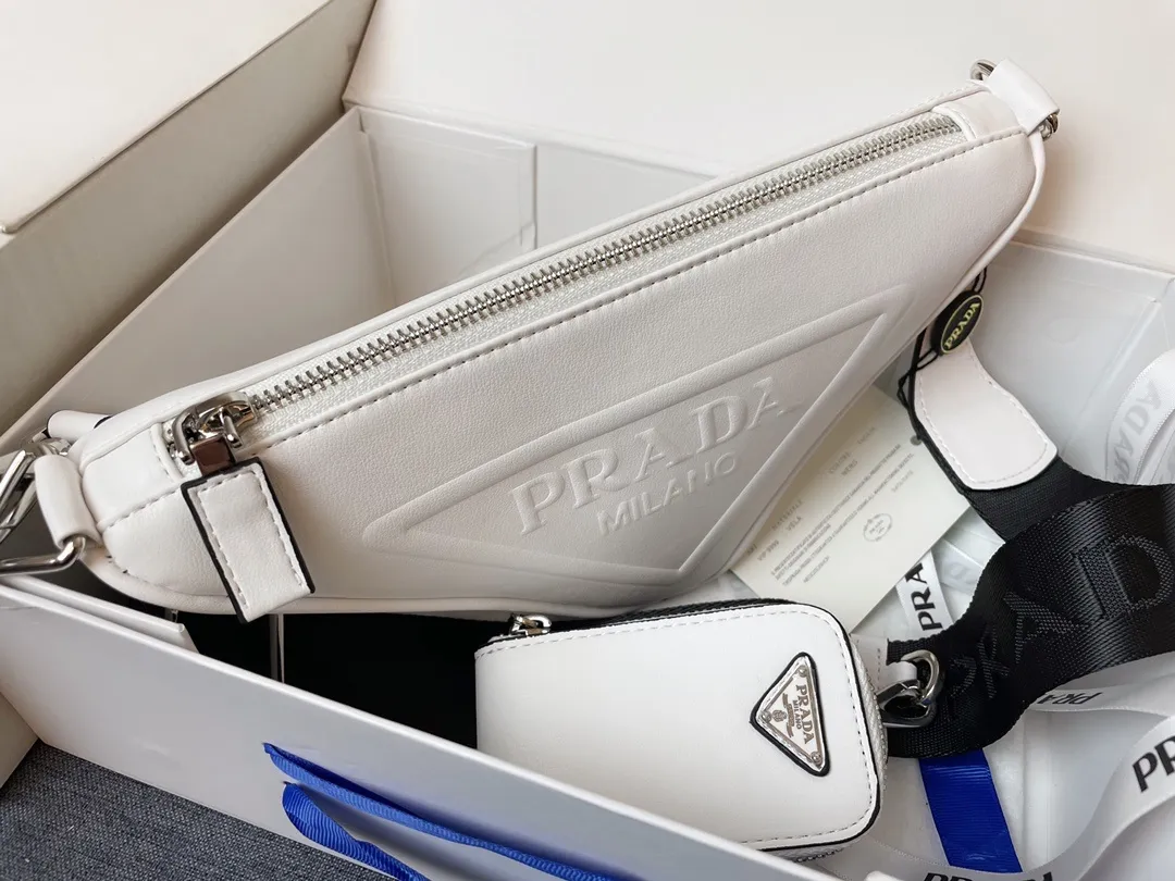 All Categories Official Website "Brand Women's Bags" Women's Bags 💙 PRADA 2024 Latest Prada Crossbody Bag