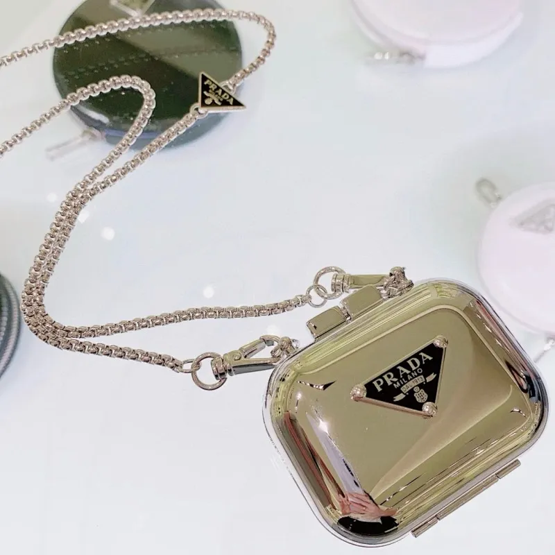 All Categories Official Website "Brand Women's Bags" Women's Bags 💙 PRADA 2025 Counter Latest PRADA Women's Mirror Mini Bags