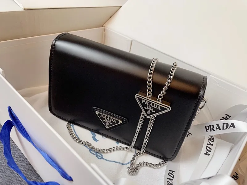 All Categories Official Website "Brand Women's Bags" Women's Bags 💙 PRADA 2024 Latest Prada Crossbody Bag