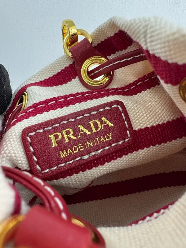 All Categories Official Website "Brand Women's Bags" Women's Bags 💙 PRADA 2025 New Prada Bucket Bag
